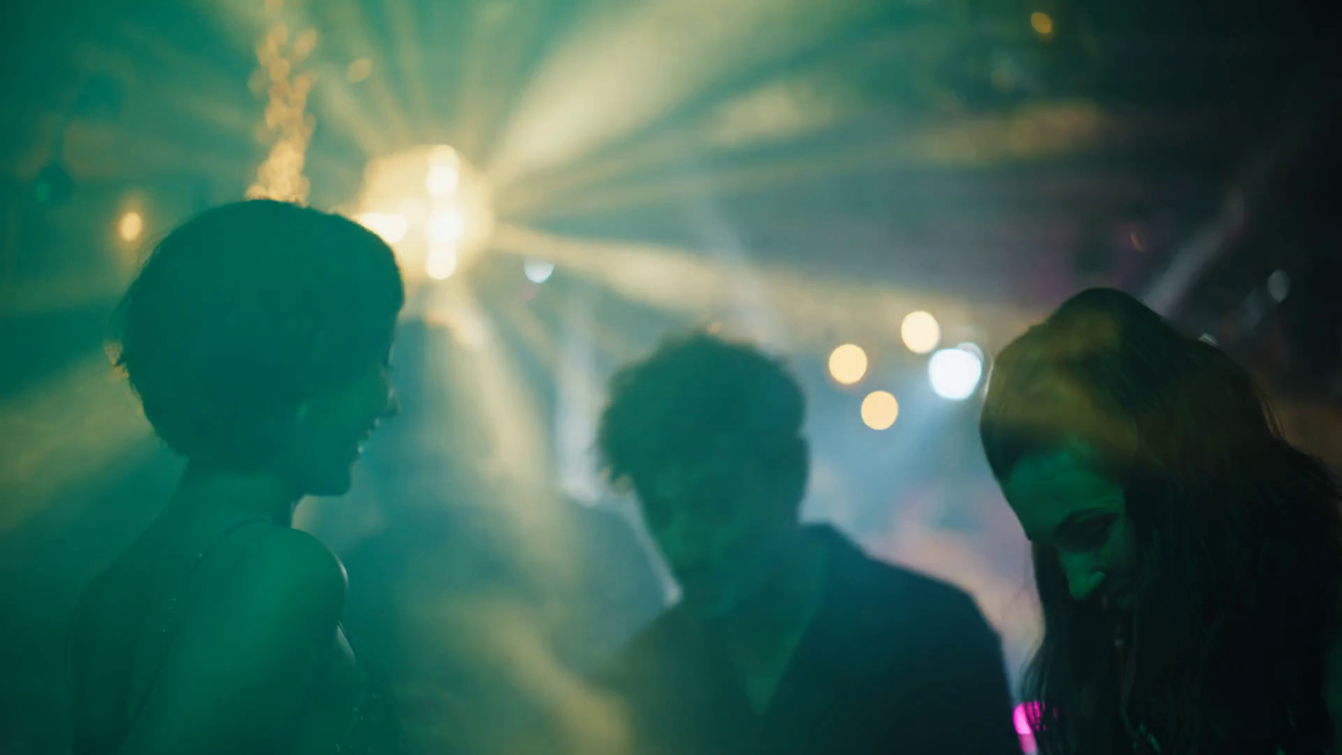 Relaxed Crowd Dancing In Nightclub Enjoying Stock Footage SBV-353366548 ...