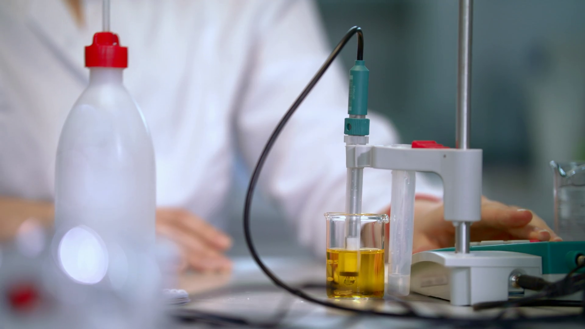 Chemical Potentiometer Measure Acidity Of Stock Footage SBV312494690 Storyblocks