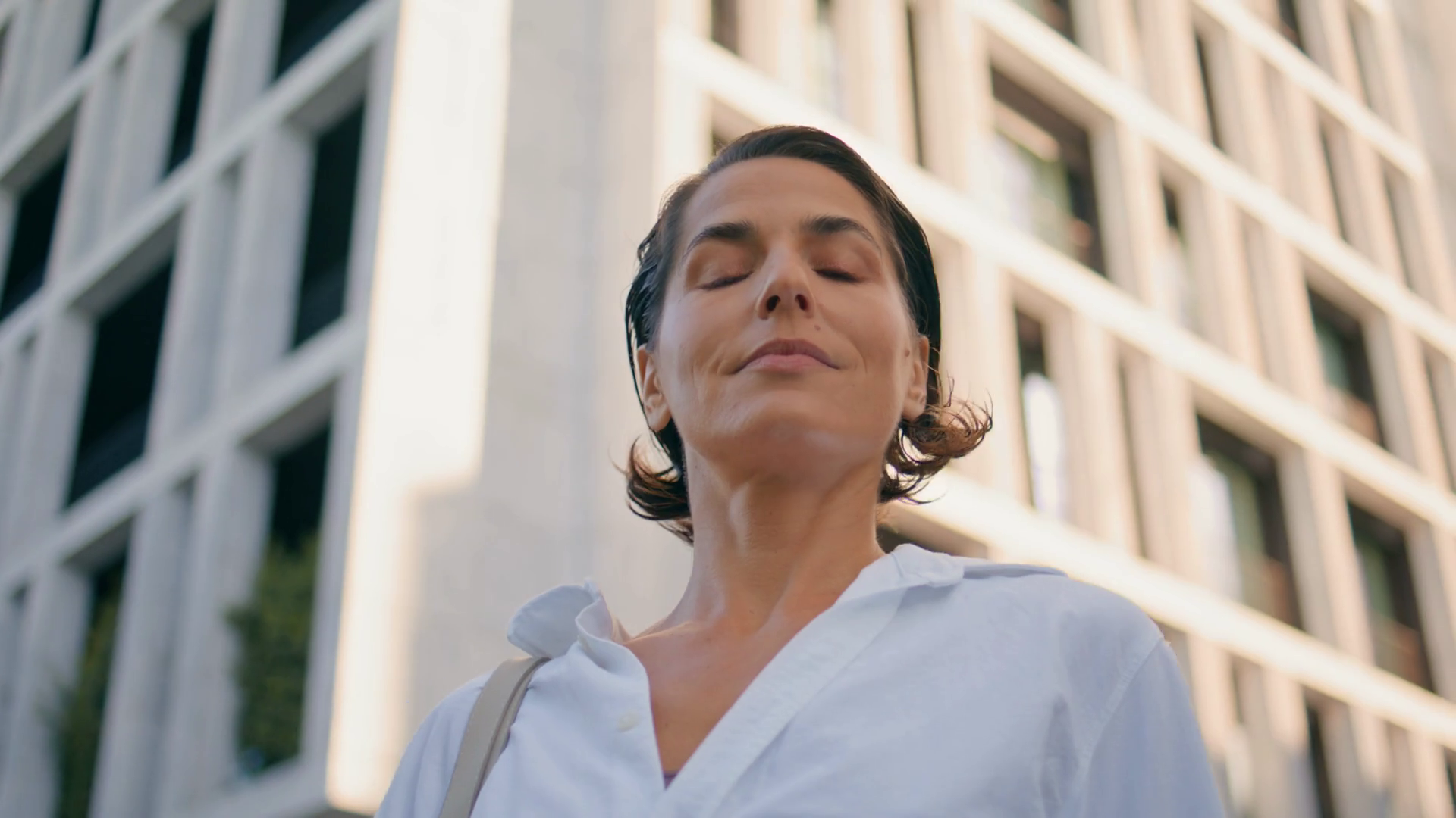 Portrait Of Confident Woman Posing At Stock Footage SBV-348890585 ...