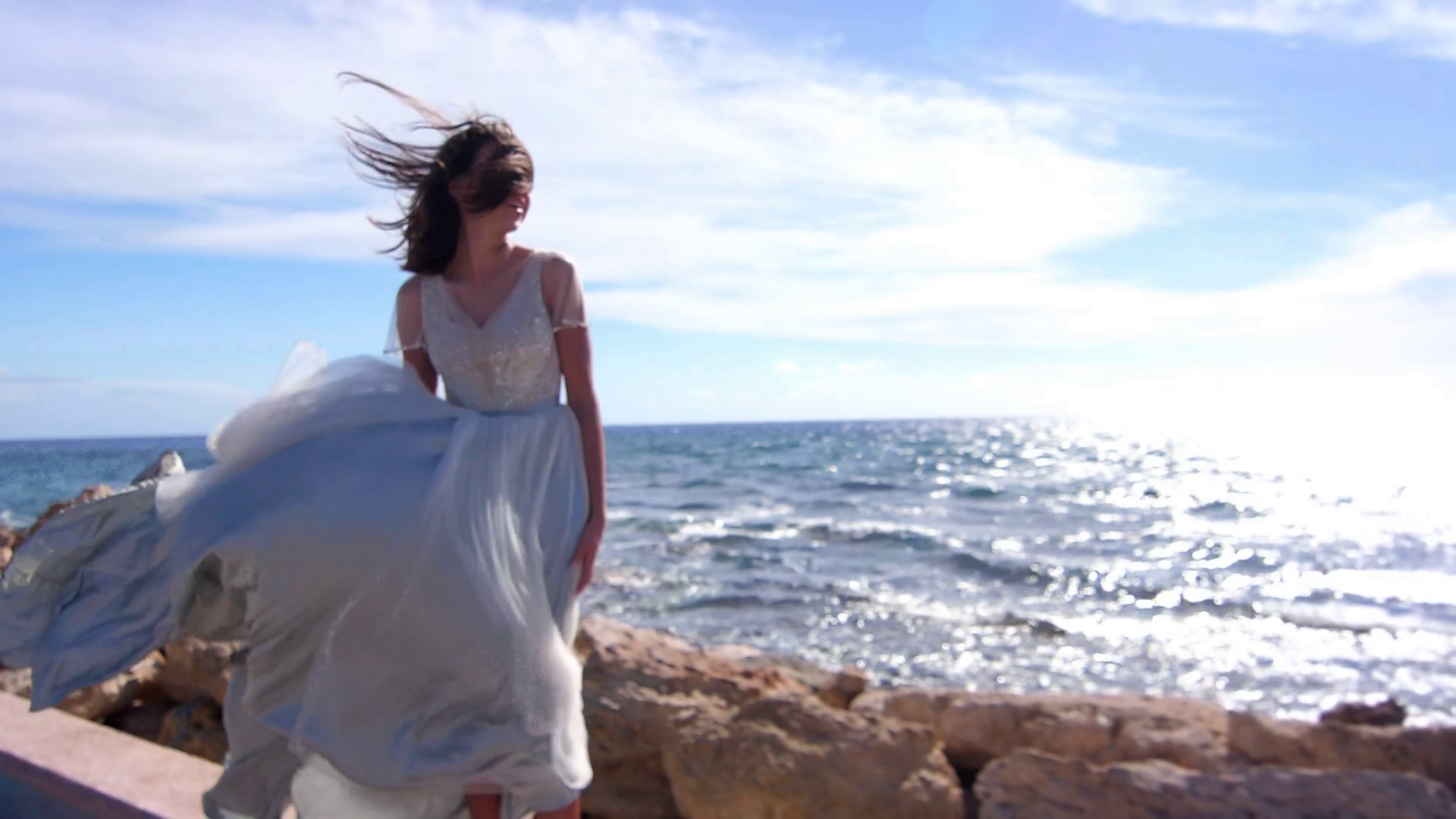 A Girl On The Shore
