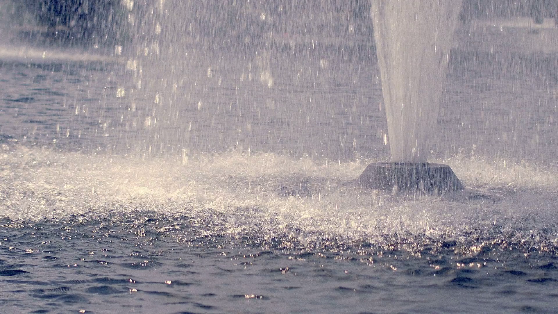 Water Fountain In Slow Motion Splashing Stock Footage SBV307883952