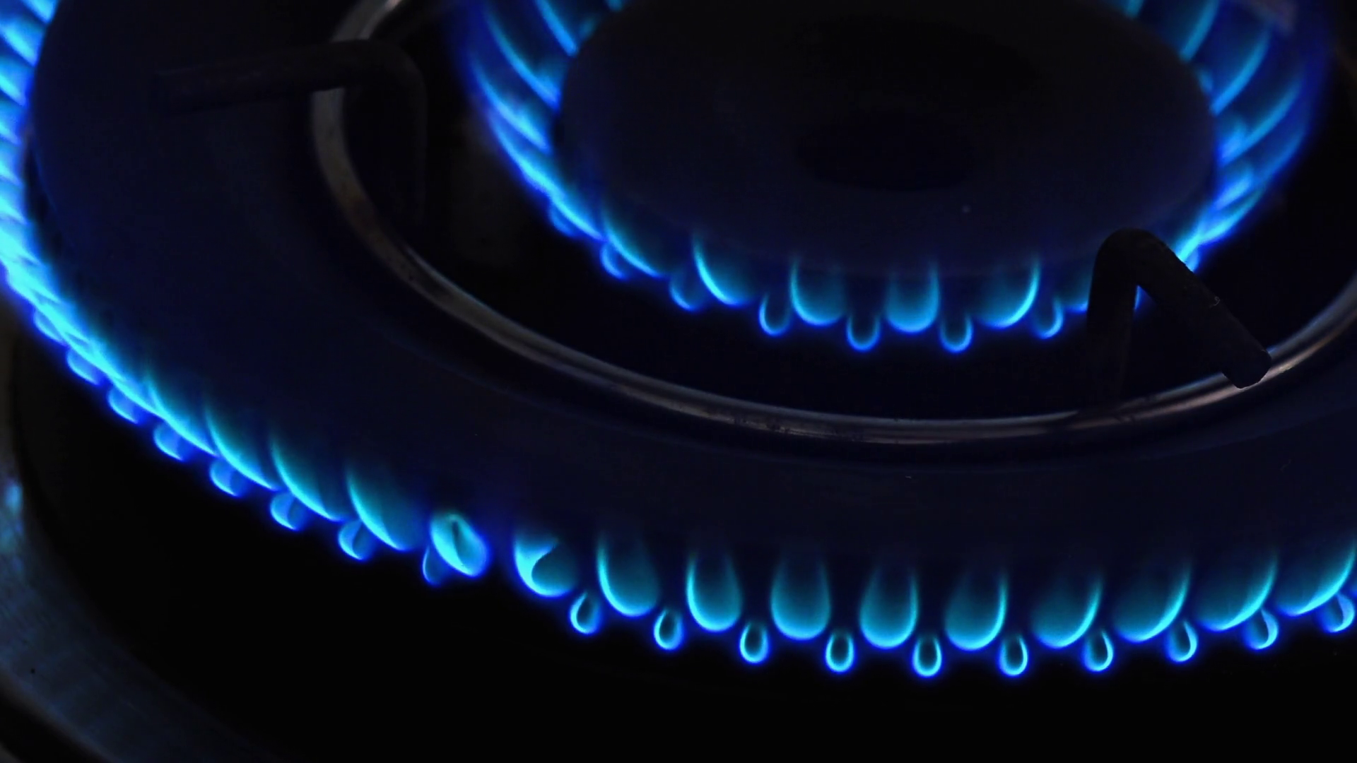 Turning On Gas Ring On Hob Ready Cooking Stock Footage SBV338703376