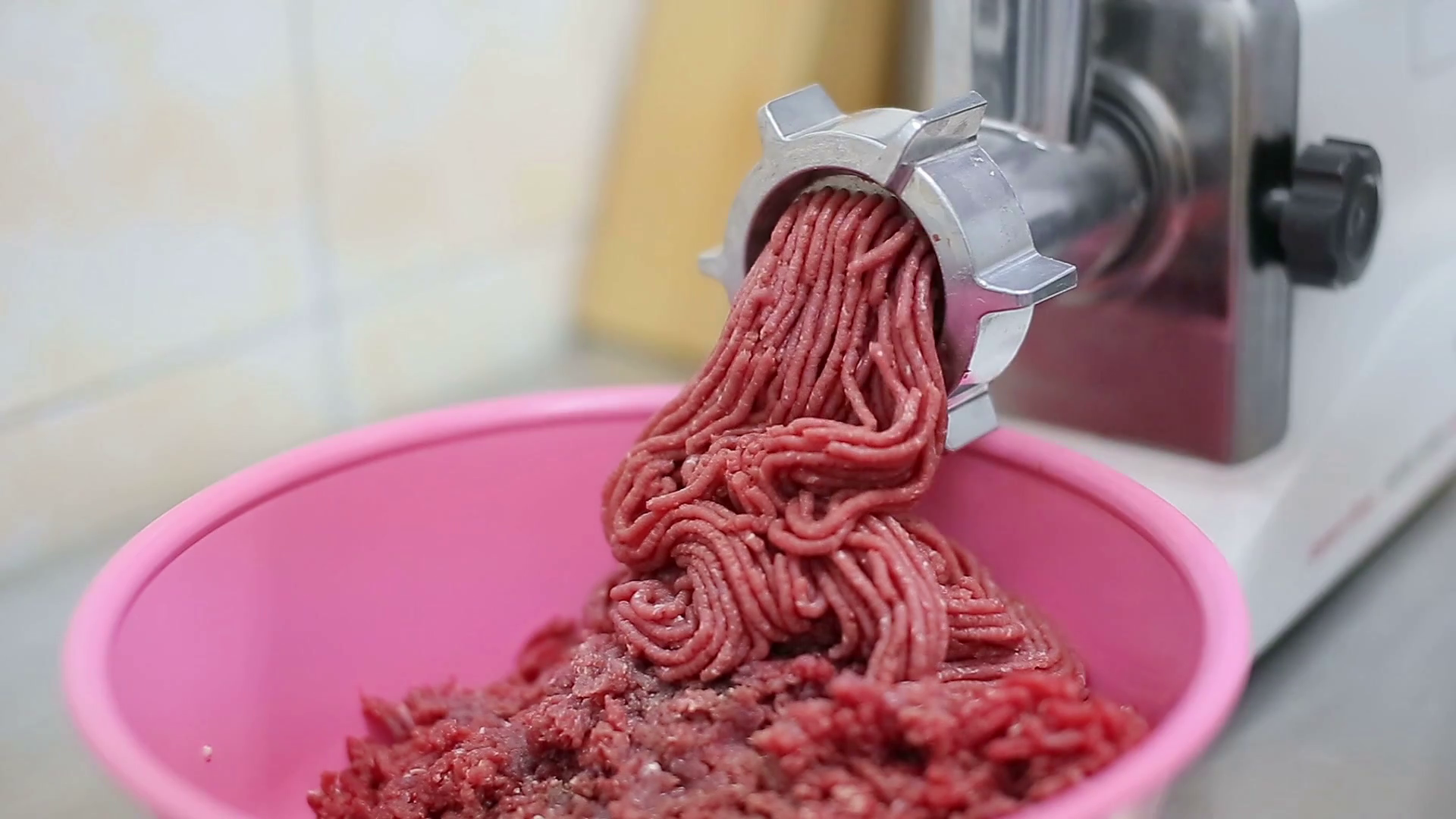 Mincer work closeup Stock Video Footage 0024 SBV306787778 Storyblocks