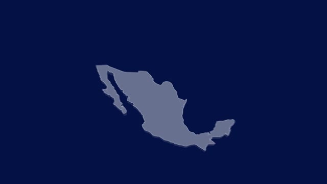 Mexico Map Animation Stock Footage: Royalty-Free Video Clips - Storyblocks