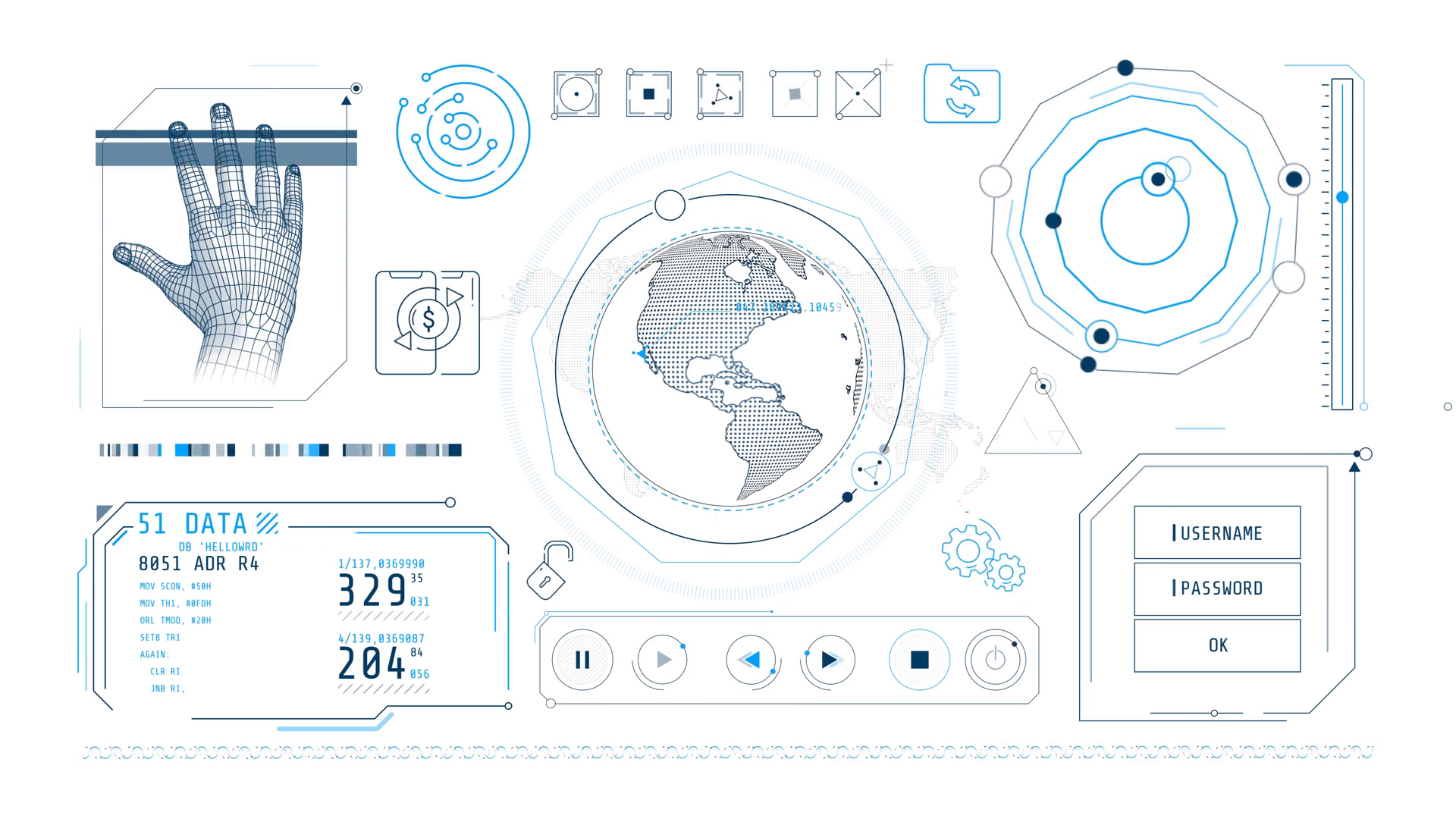 Dynamic Animation On Theme Of Protection Of Stock Motion Graphics SBV ...