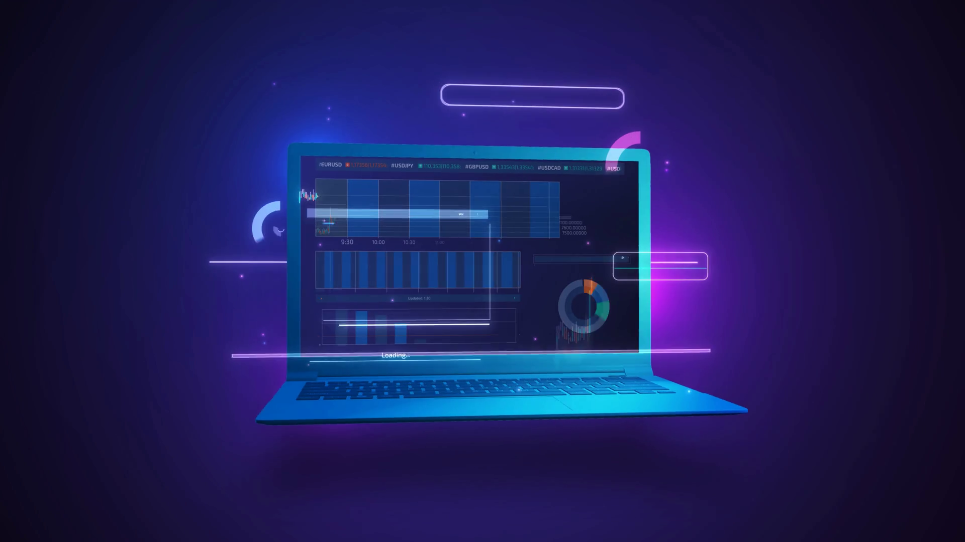 Infographics With Animated Stock Market Data Stock Motion Graphics SBV ...