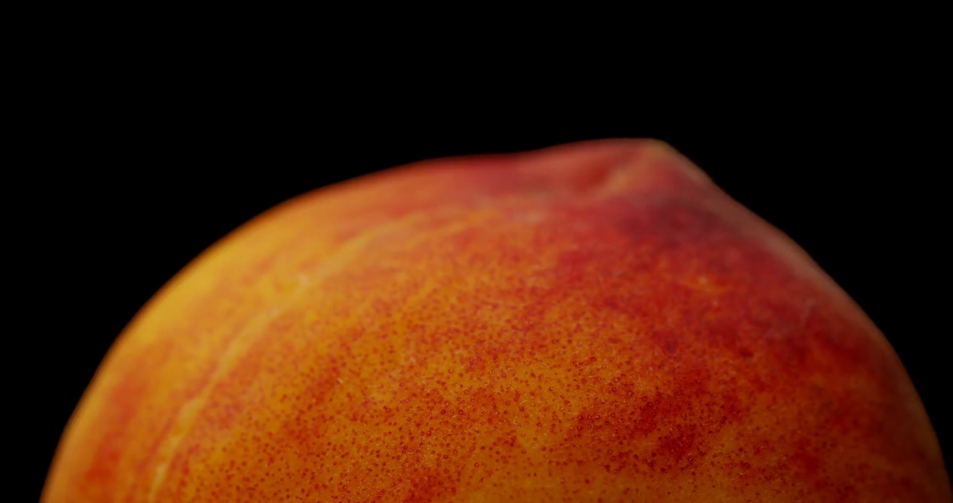 Delicious Ripe Peach Macro Shooting Fruit Stock Footage SBV-336566119 ...