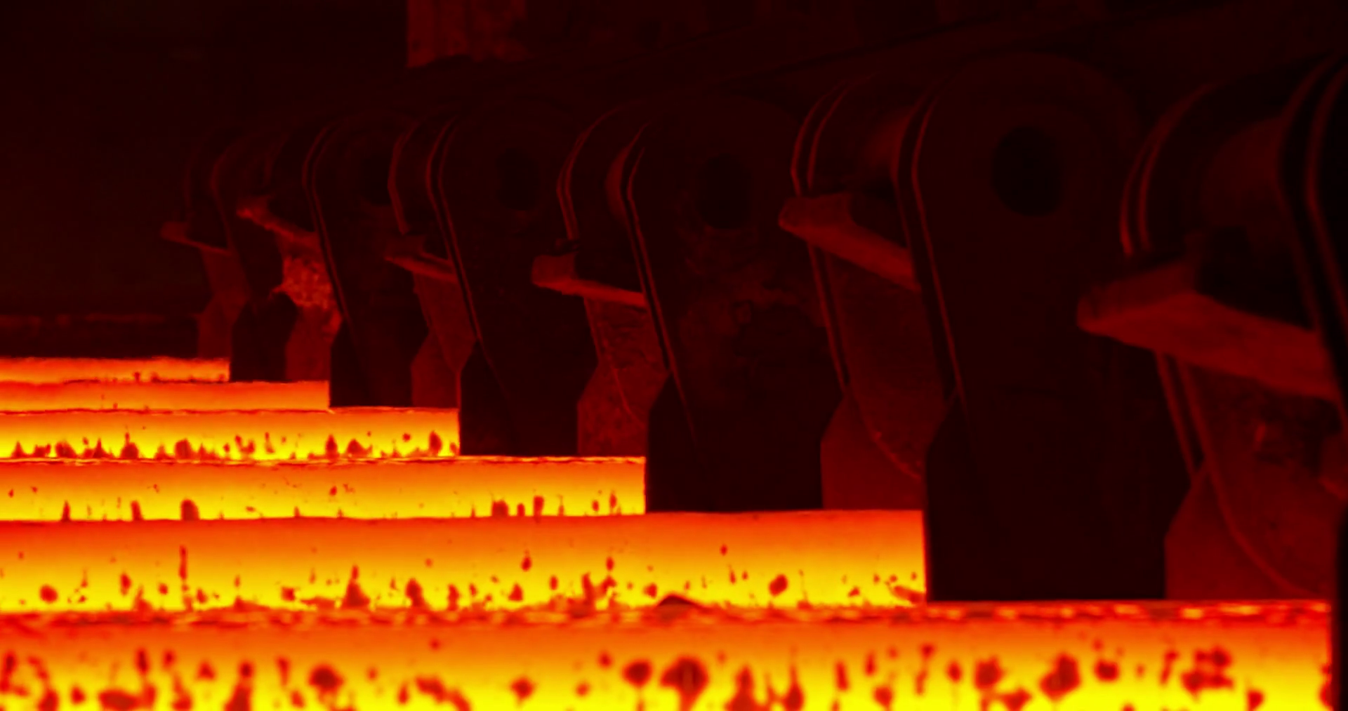 Metallurgical Factory Red hot Metal Bar On Stock Footage SBV 338555561 metallurgical-factory-red-hot-metal-bar-on-stock-footage-sbv-338555561