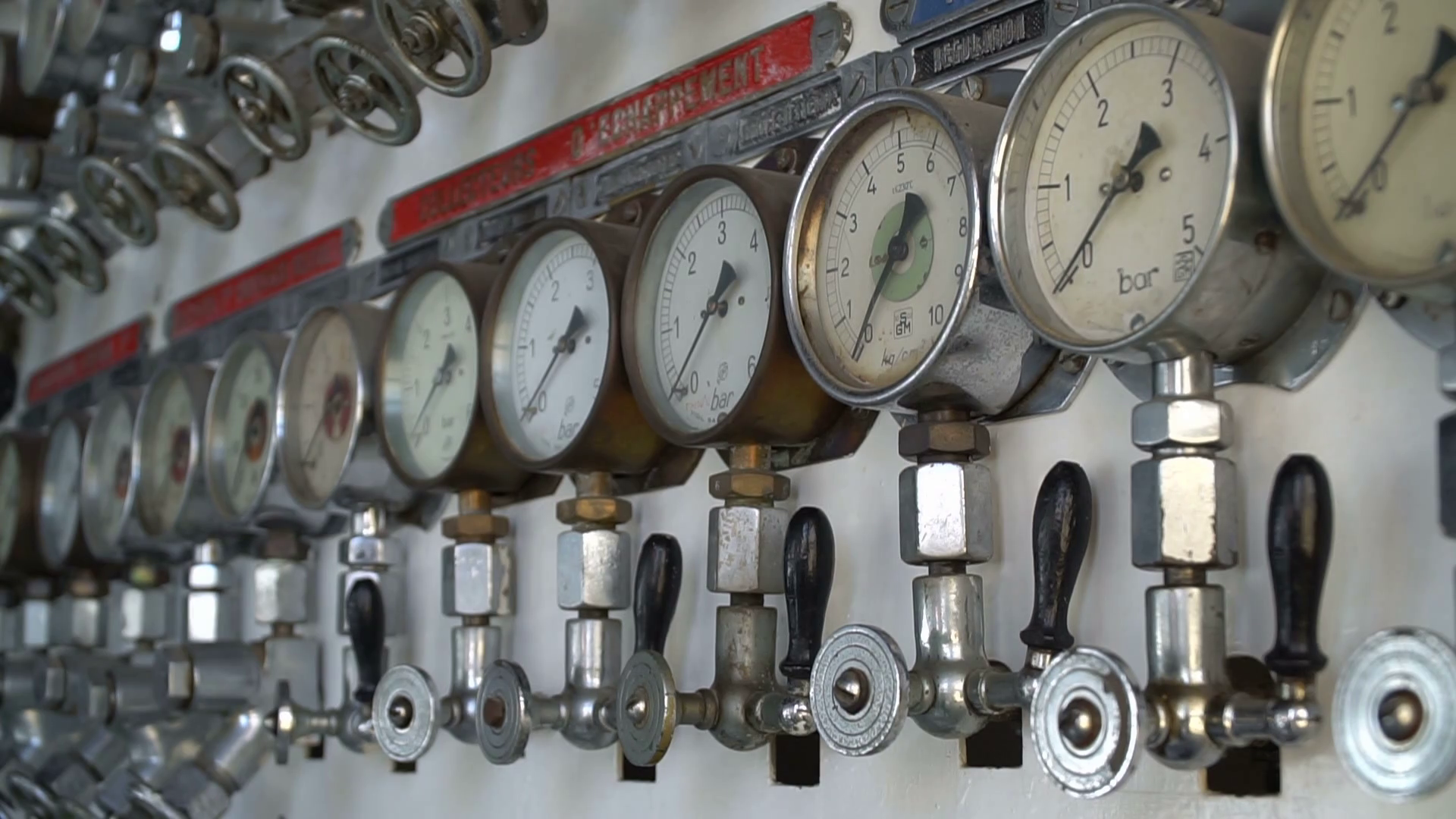 Pressure Gauges On Old Ship Stock Footage SBV314407079 Storyblocks