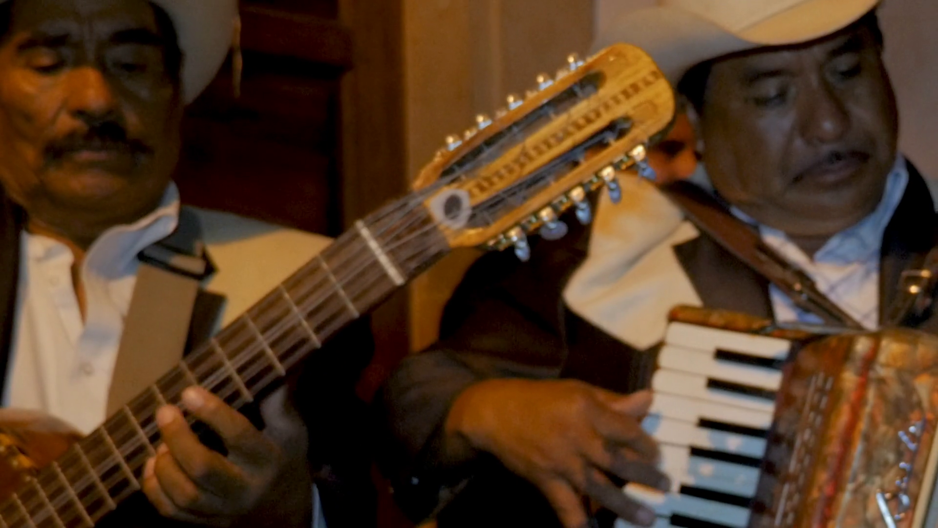 PATZCUARO, MEXICO SEPTEMBER 15 2016 Close up of 4 Mexican band