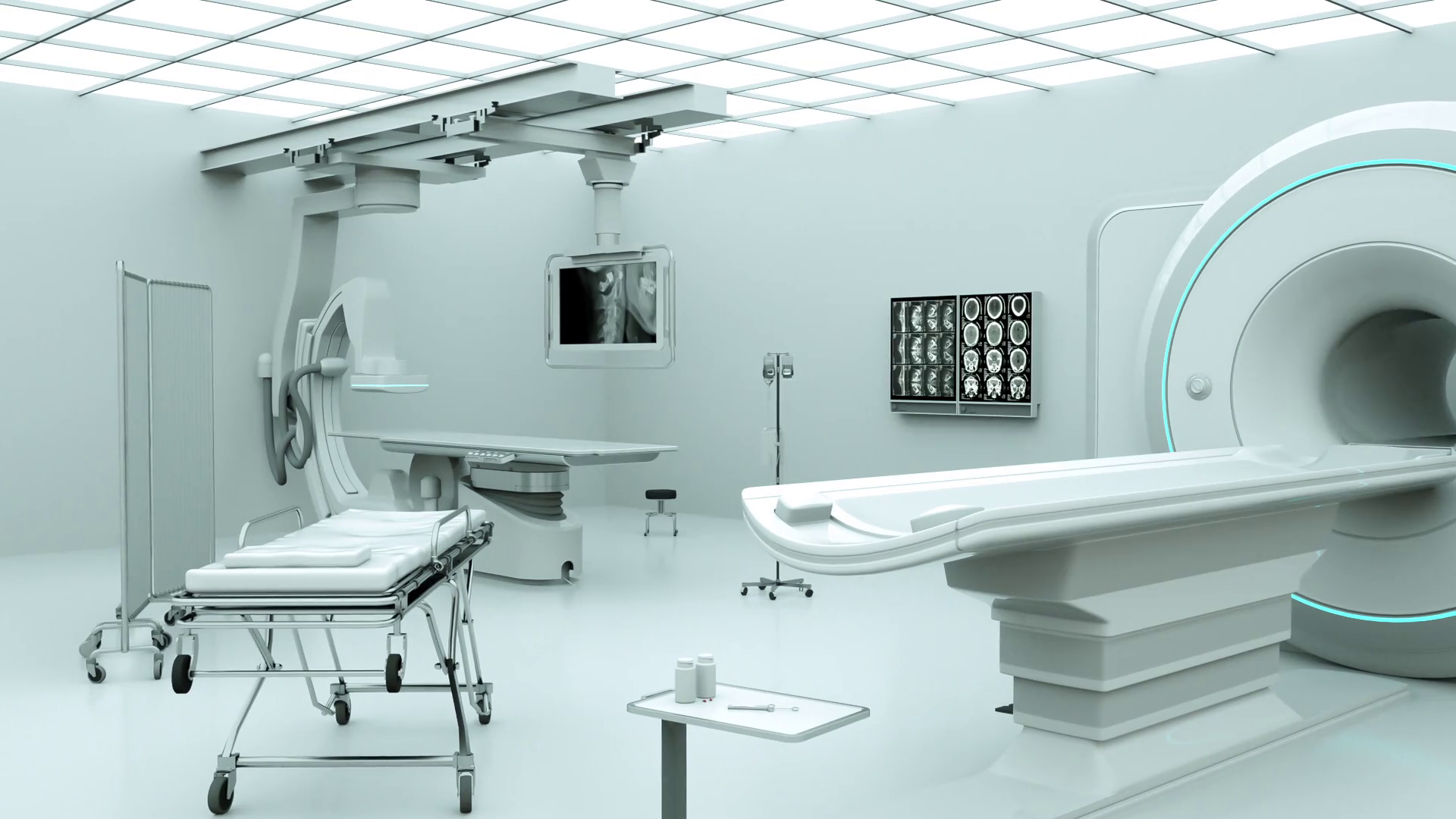 Medical Gear In Generic White Hospital Stock Motion Graphics SBV338823406 Storyblocks