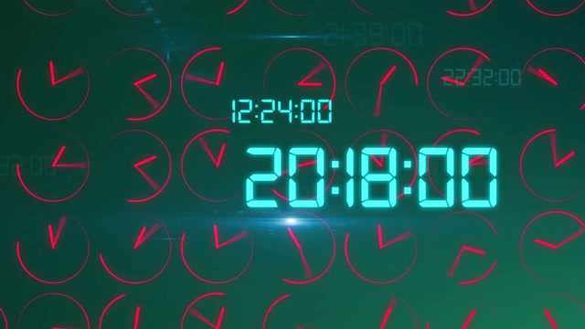 Green Background | Countdown motion backgrounds - Storyblocks