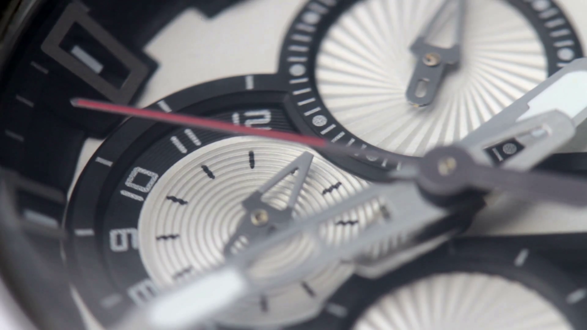 A Precise Countdown Of Seconds Hand On Watch Stock Footage SBV