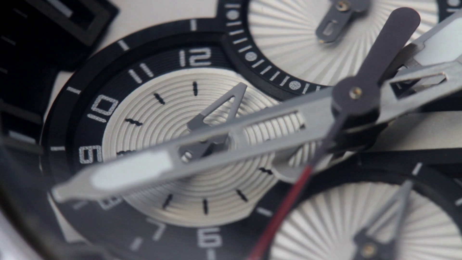 Close up footage of a seconds hand on the clock... Stock Video Footage
