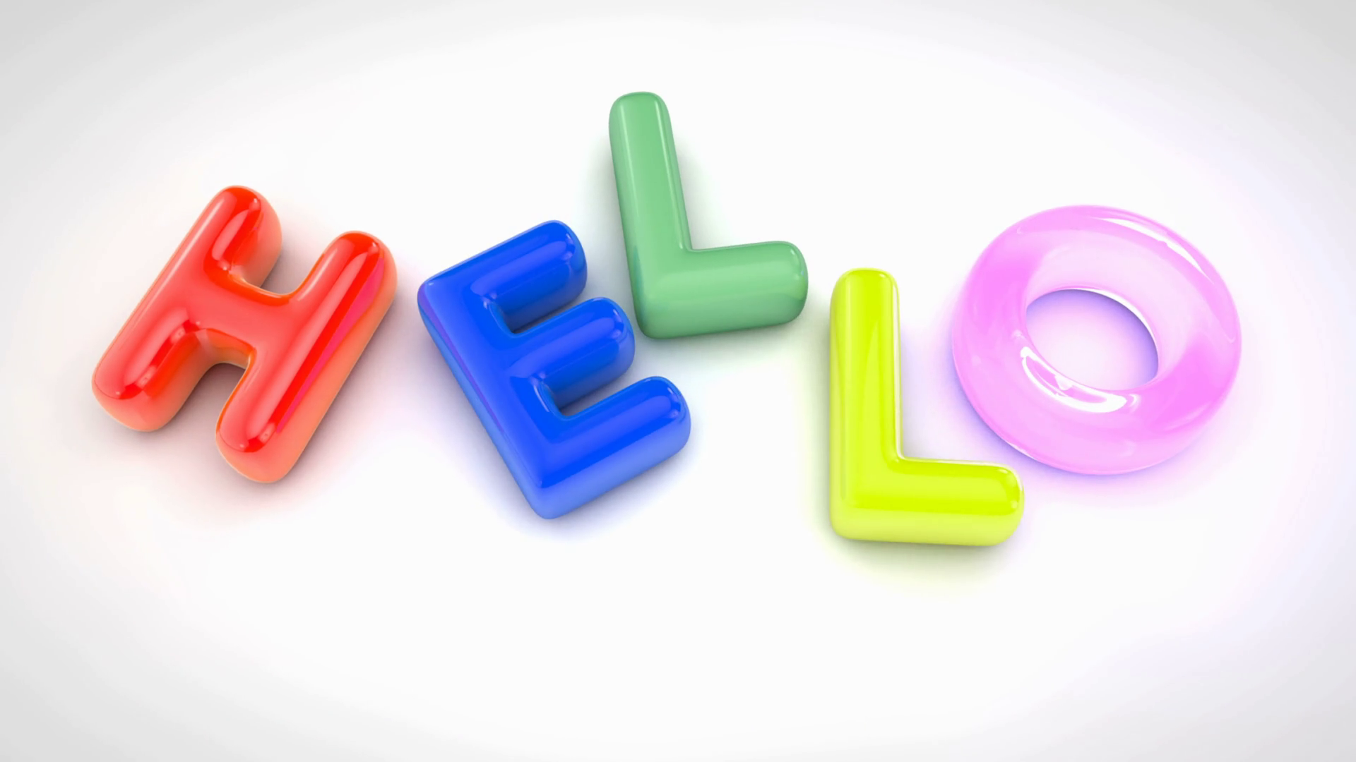 Hello Bubble Text Greeting Motion Background Storyblocks