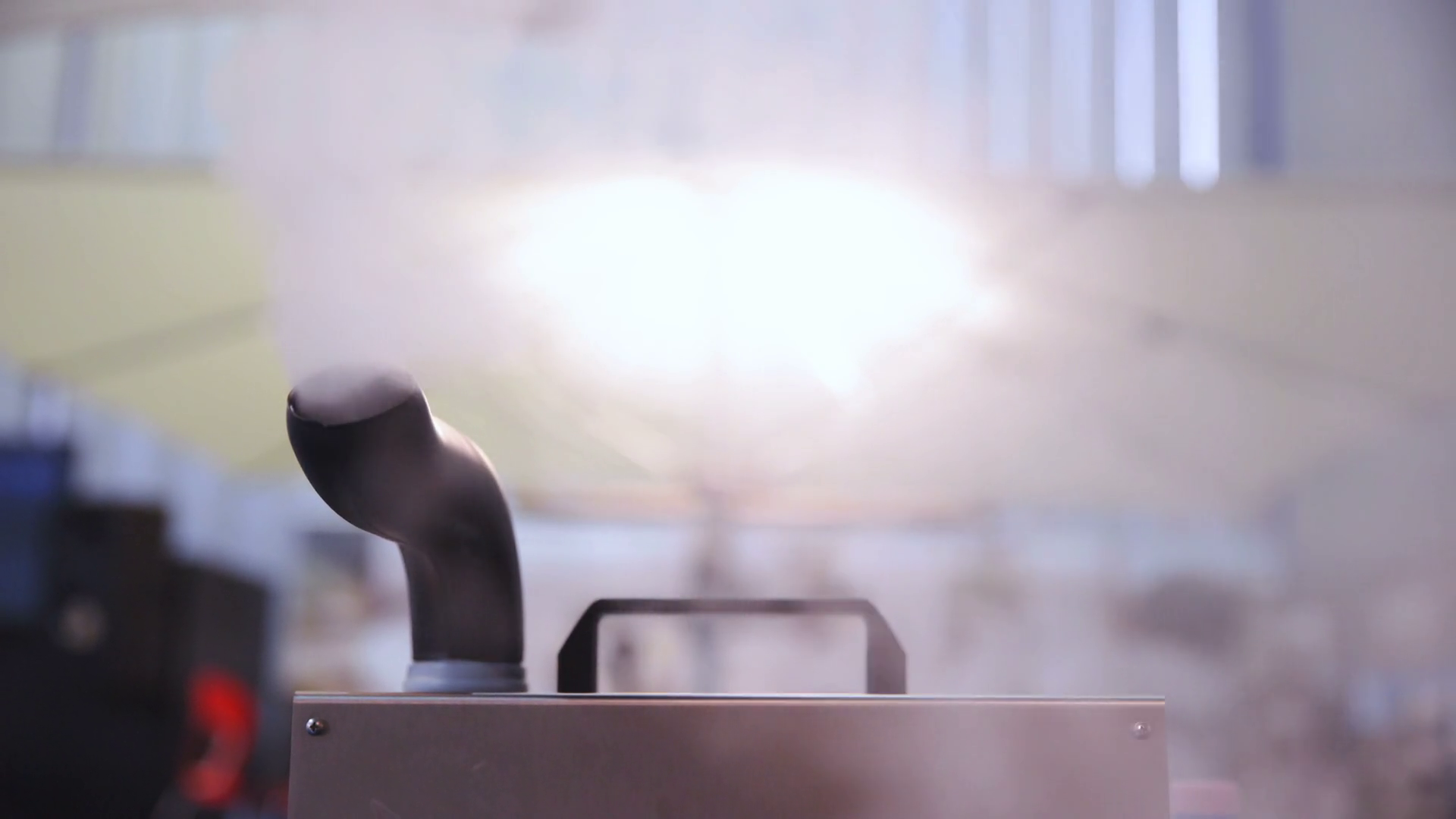 Smoke Machine Making Steam Moisture 4k Stock Footage SBV-352336829 ...