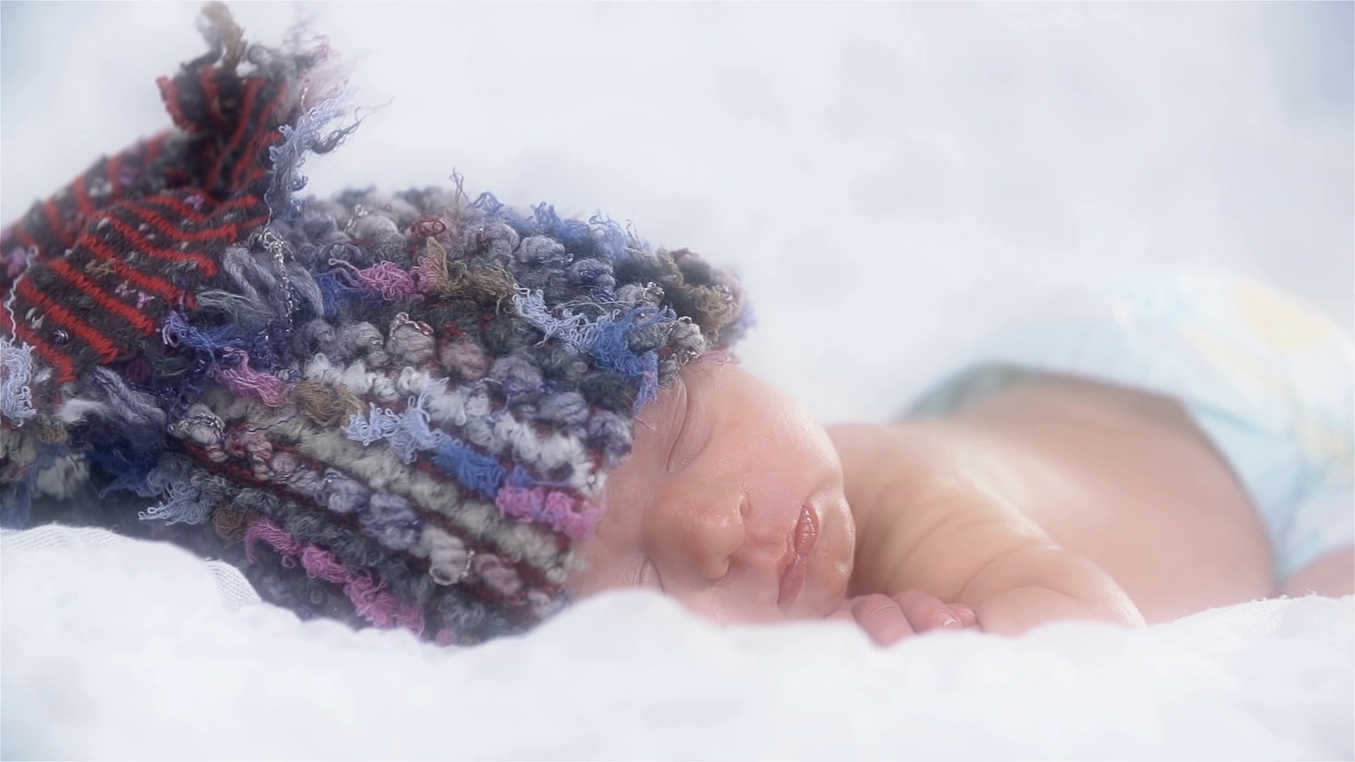 Baby Sleeping on White Pillow Stock Video Footage 0017 SBV338599828 Storyblocks