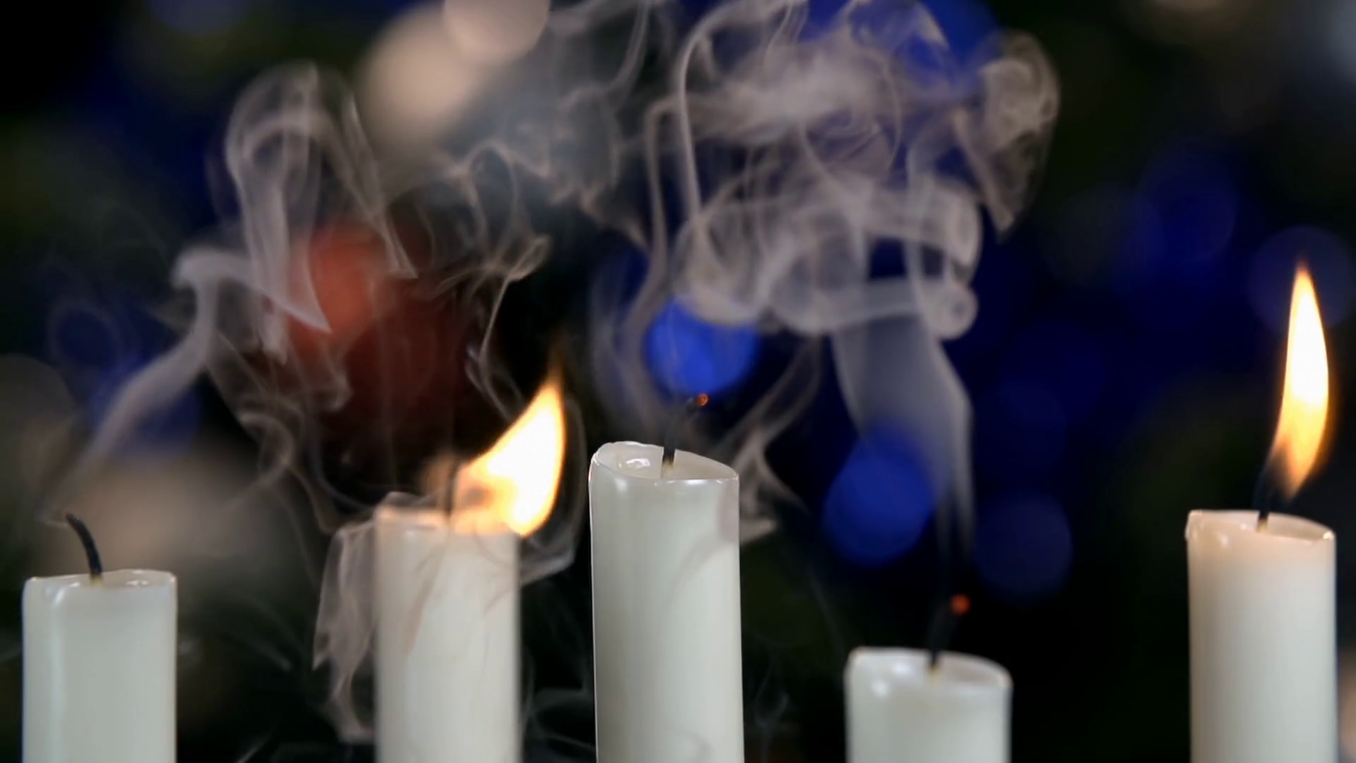 Blown Out Candles Smoking Stock Footage SBV338914276 Storyblocks
