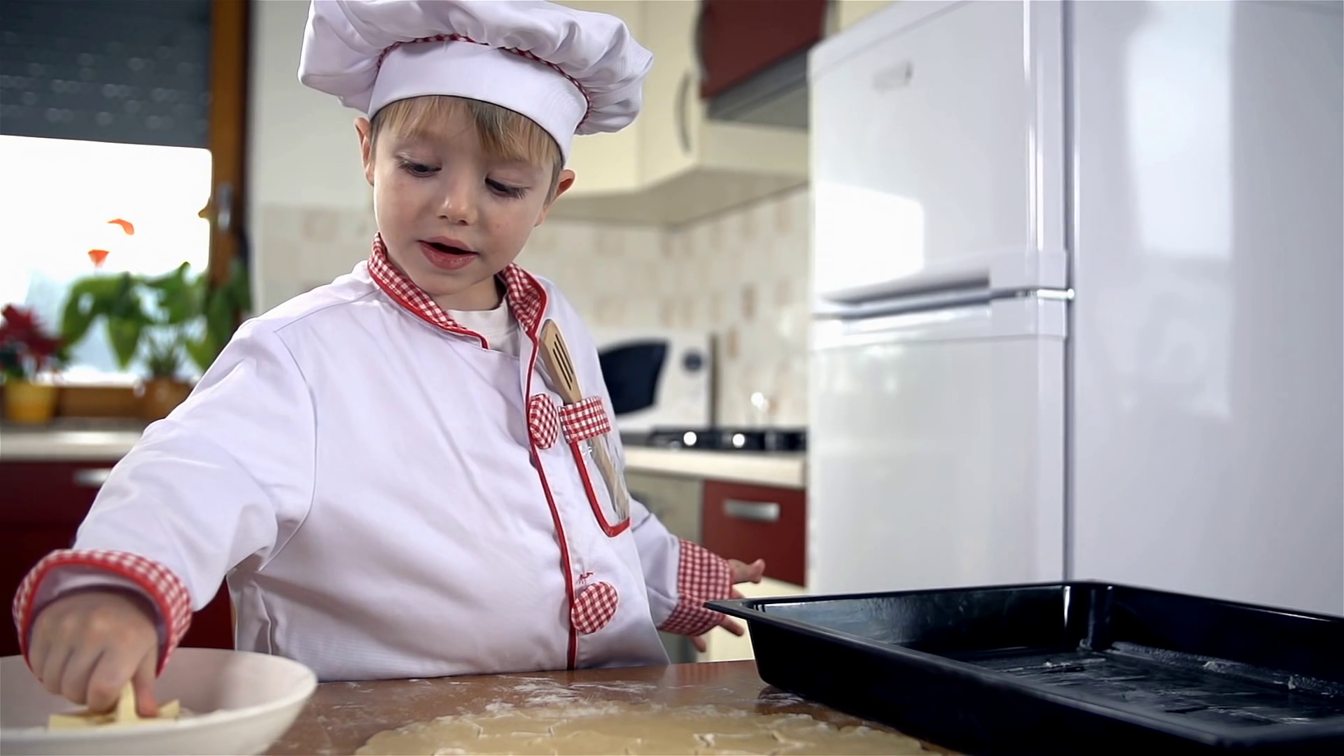 Making Cookies With Special Stamp Stock Footage SBV338603554 Storyblocks