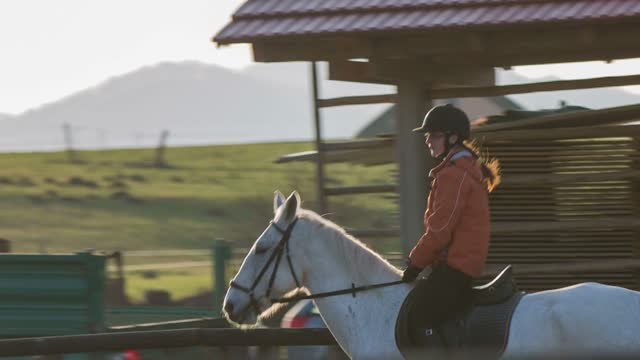 Woman Spurs Horse Stock Footage: Royalty-Free Video Clips - Storyblocks