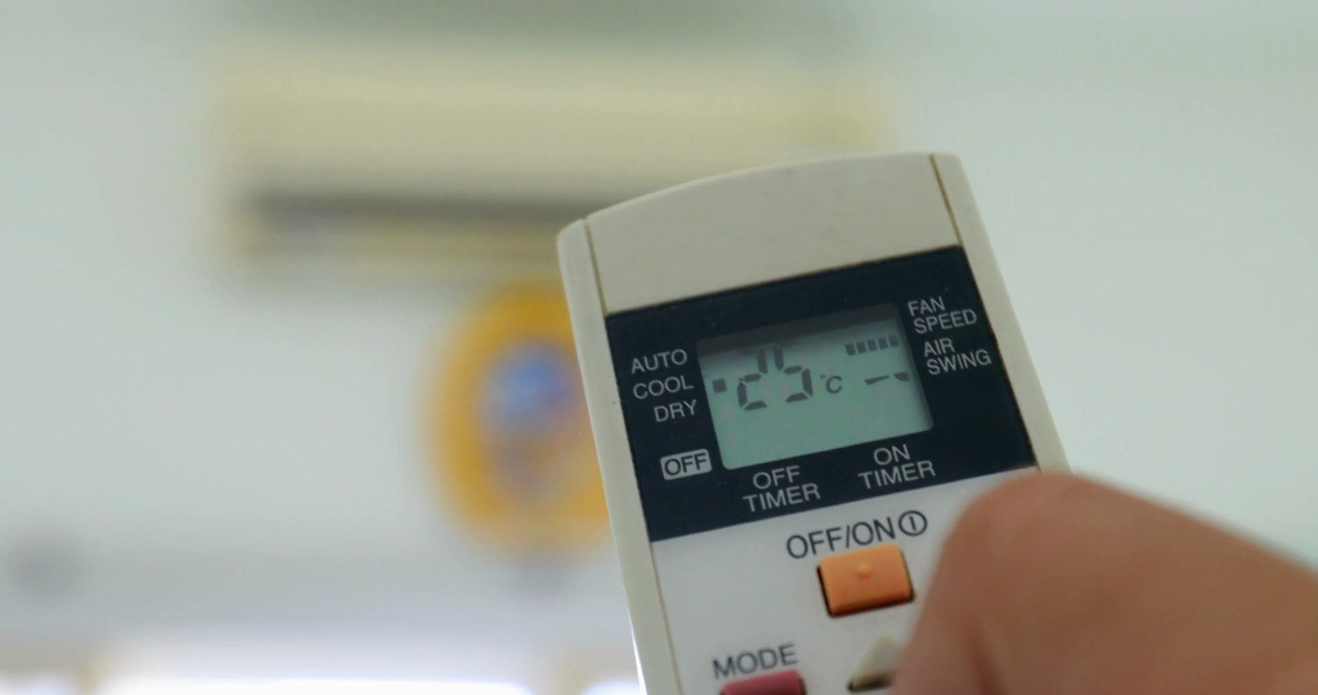 Cooling Down Room Changing Temperature On Stock Footage SBV312264468