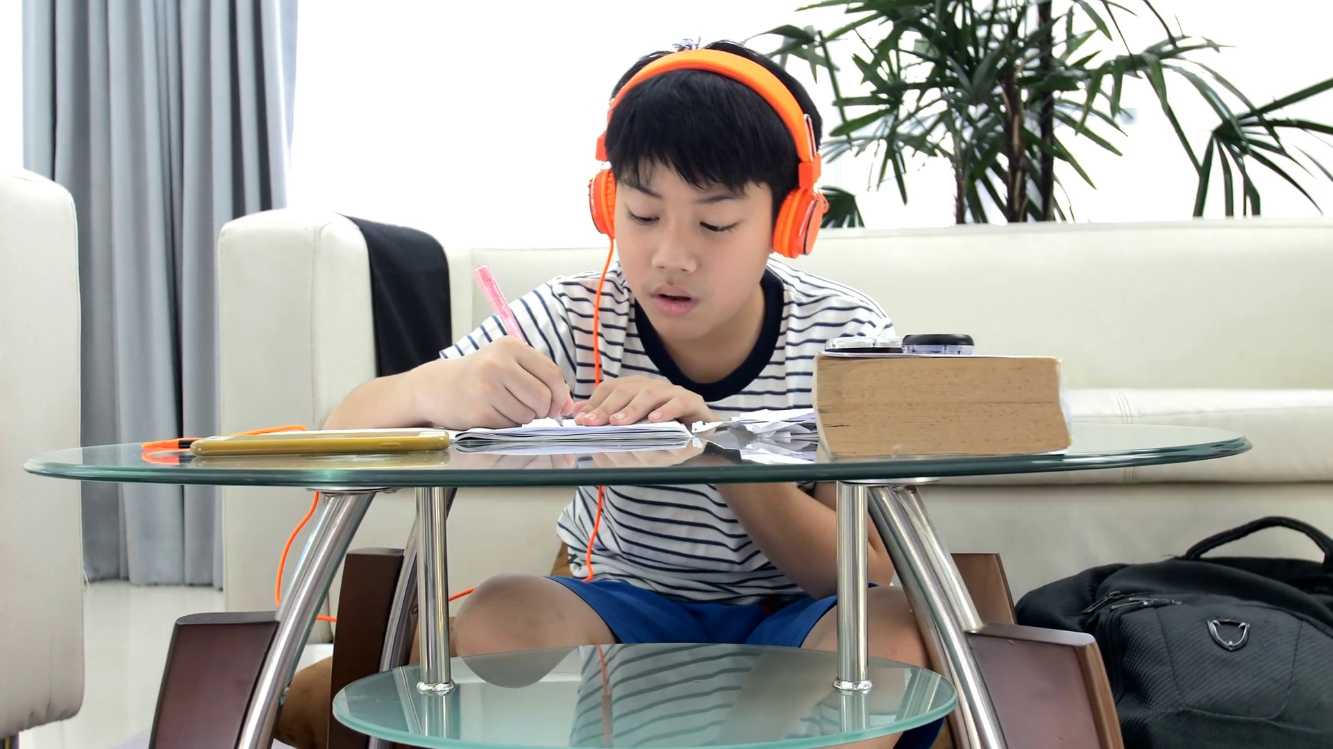 Someone doing homework clipart picture