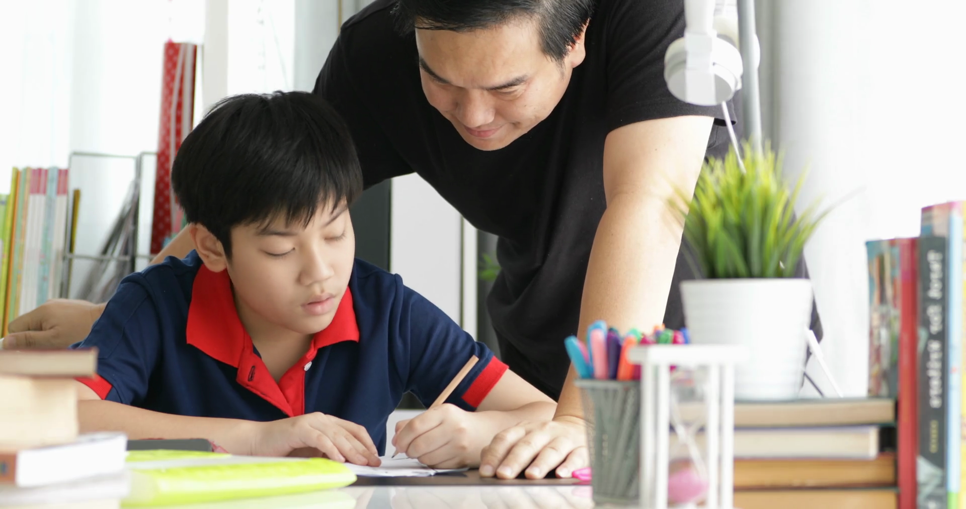 Asian dad do your homework 07 image