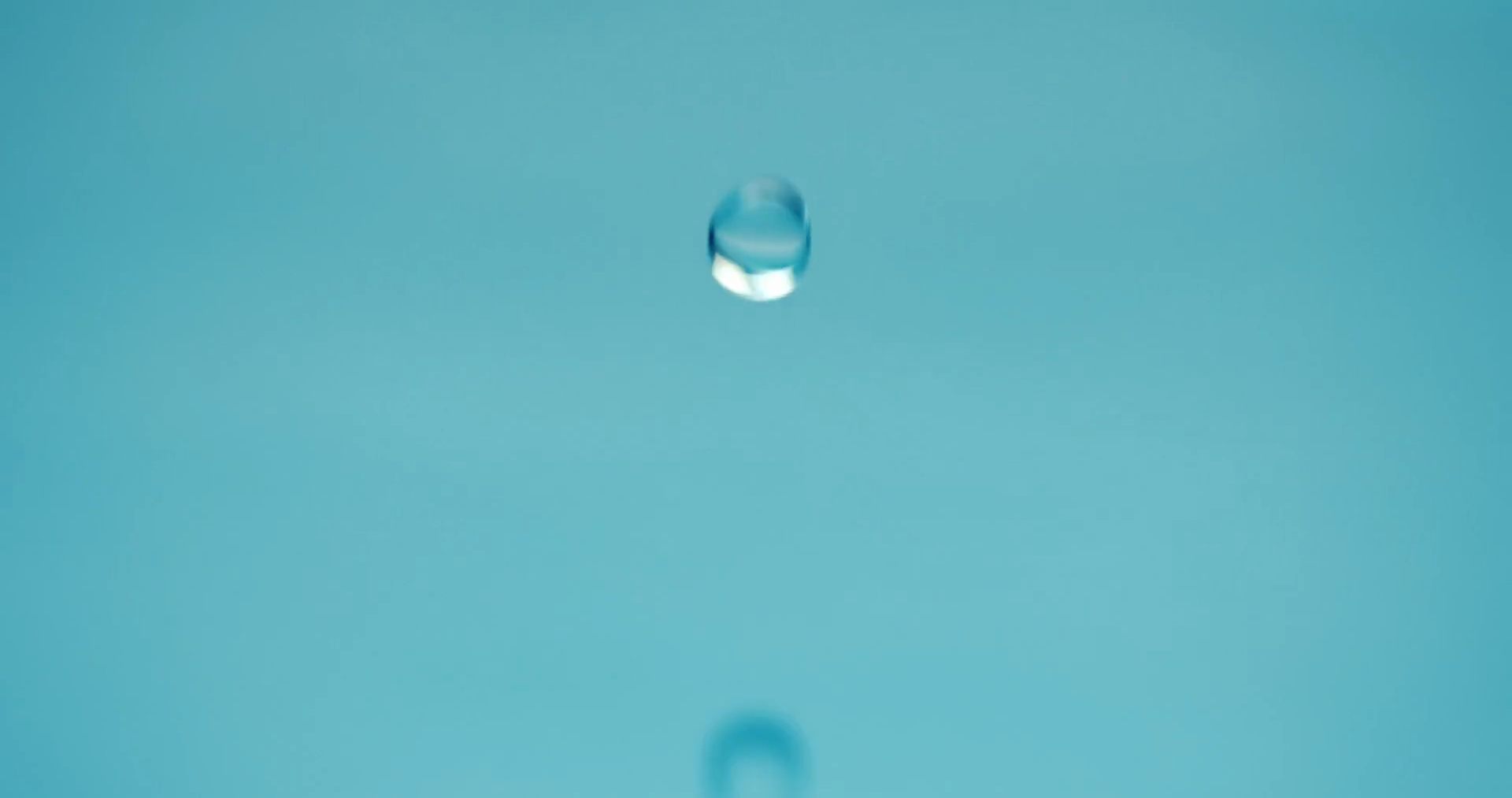 Drop Close-up Of Water Falls In Super Slow Stock Footage SBV-348820675 ...