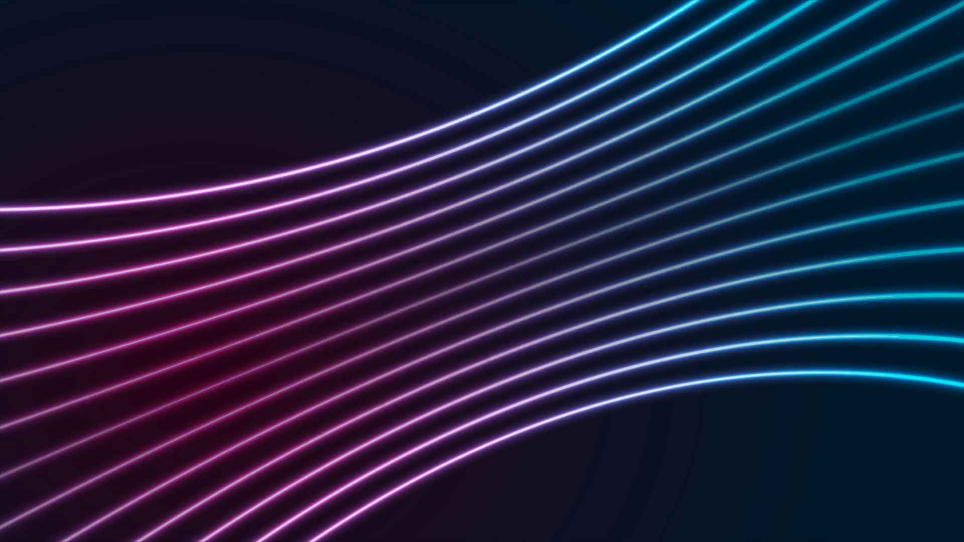 Blue Ultraviolet Neon Laser Glowing Curved Stock Motion Graphics SBV ...