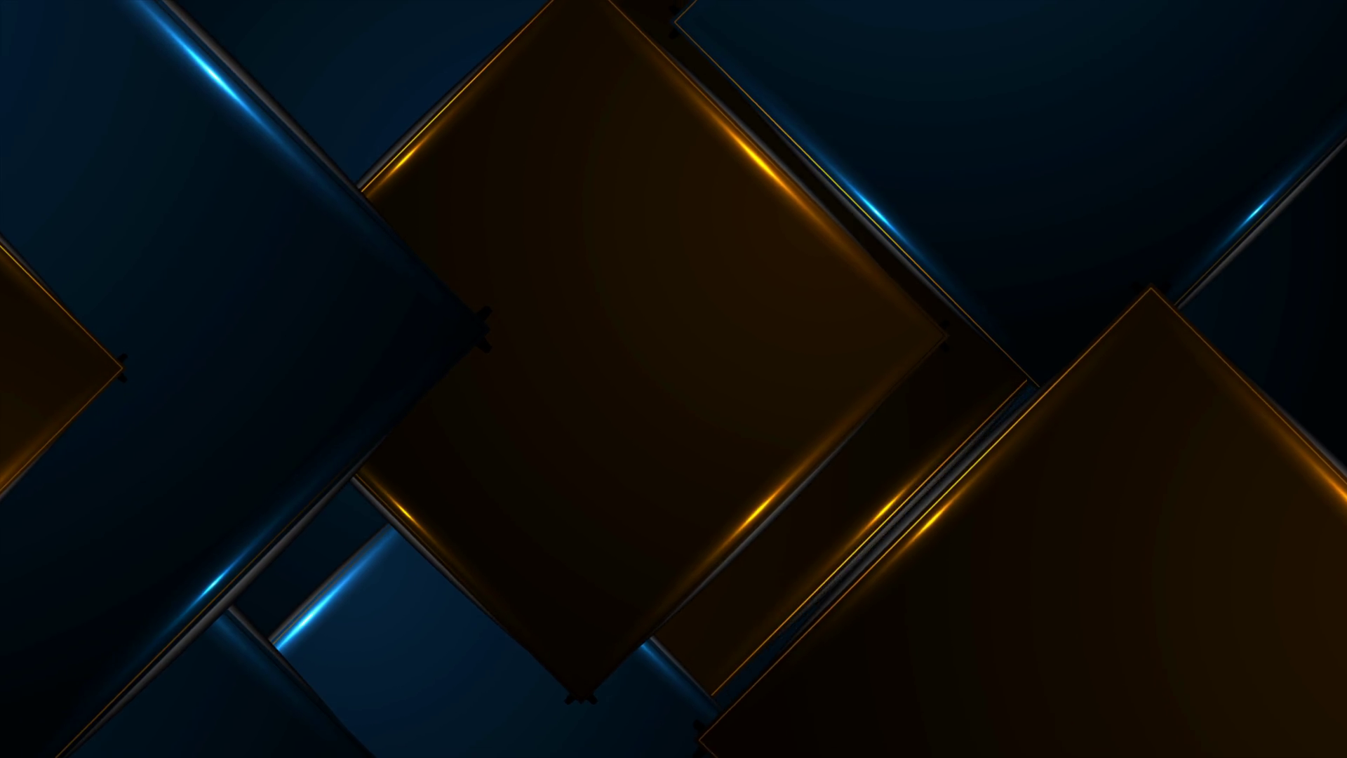Blue Orange Glowing Neon Squares Abstract Stock Motion Graphics SBV ...