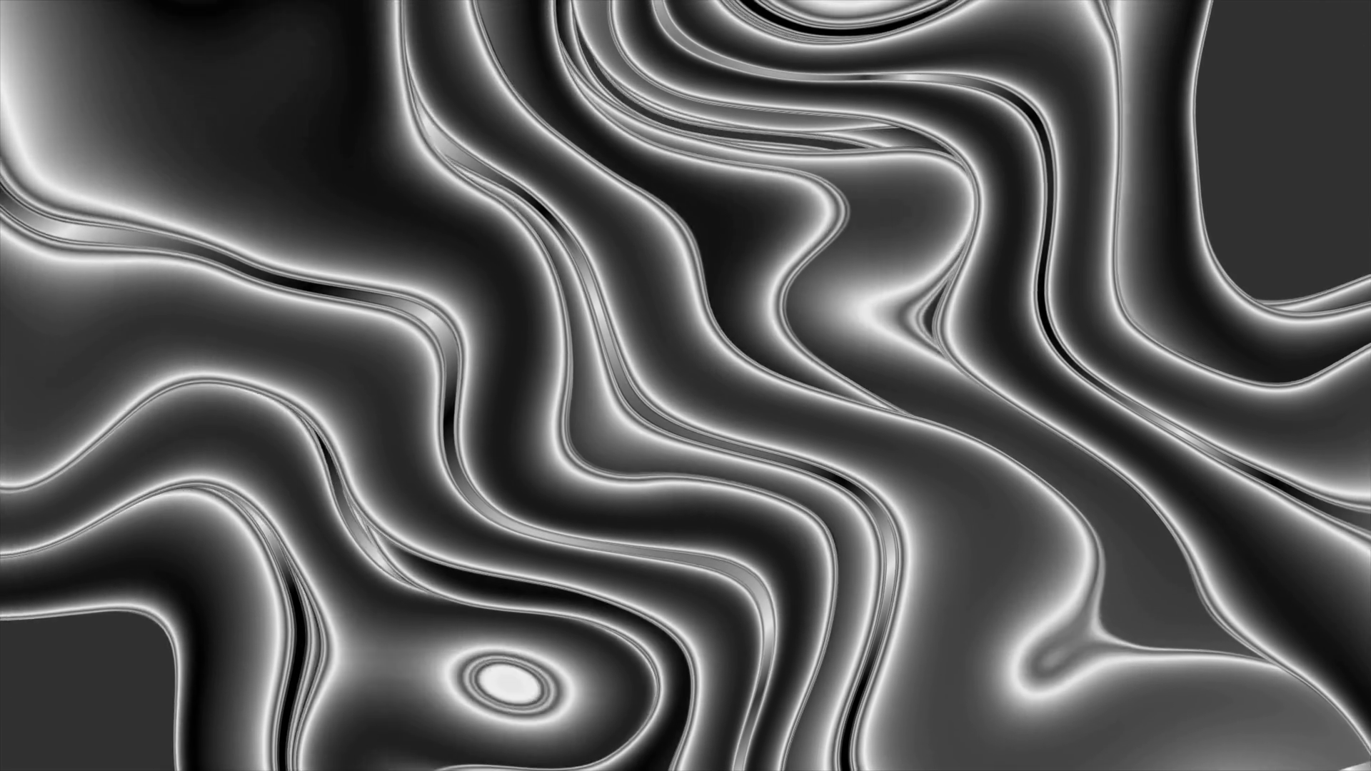 Dark Grey Neon Smooth Liquid Waves Abstract Stock Motion Graphics SBV ...
