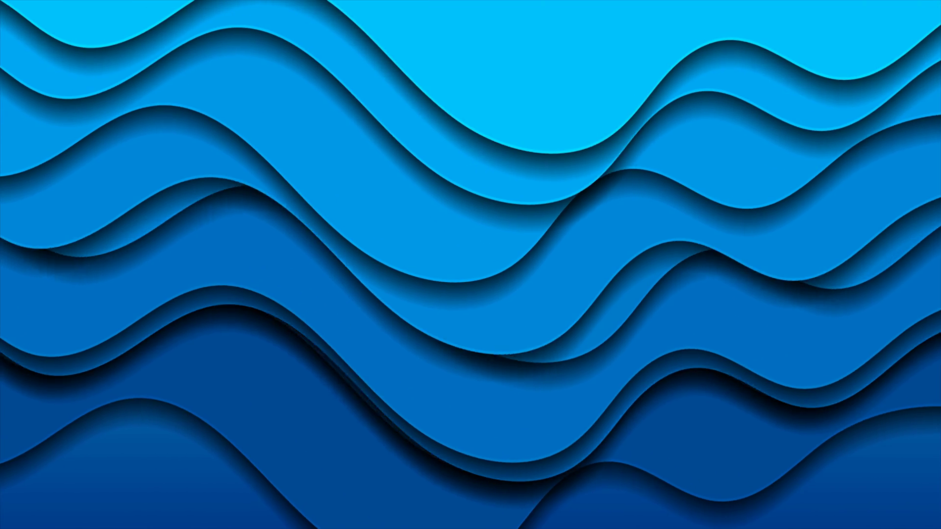 Bright Blue Waves Abstract Corporate Elegant Stock Motion Graphics SBV ...