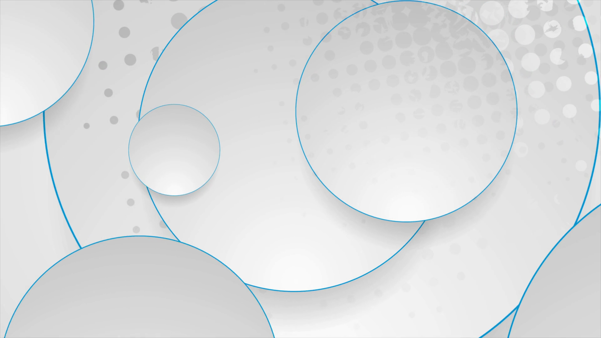 Grey Circles With Blue Outlines Abstract Stock Motion Graphics SBV ...