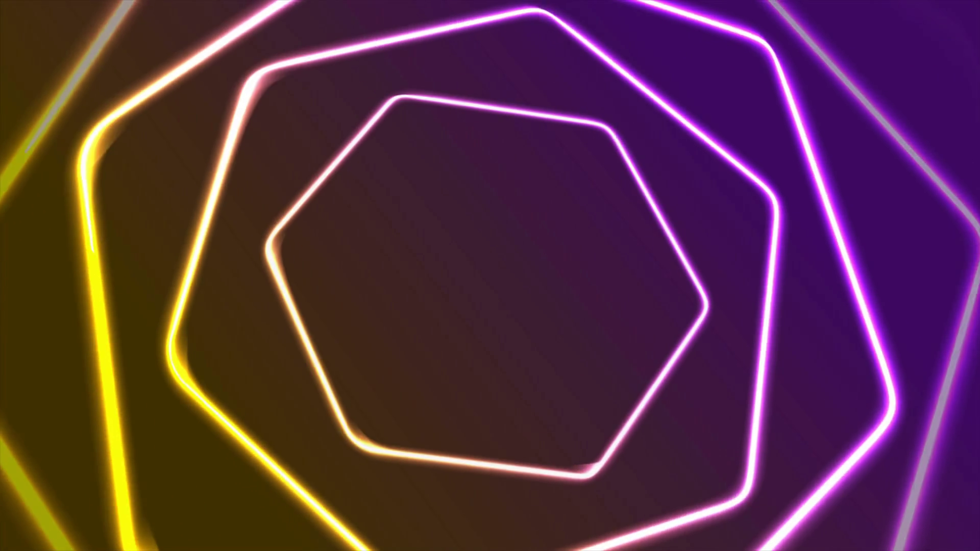 Vibrant Neon Retro Hexagons Abstract Motion Stock Motion Graphics SBV ...