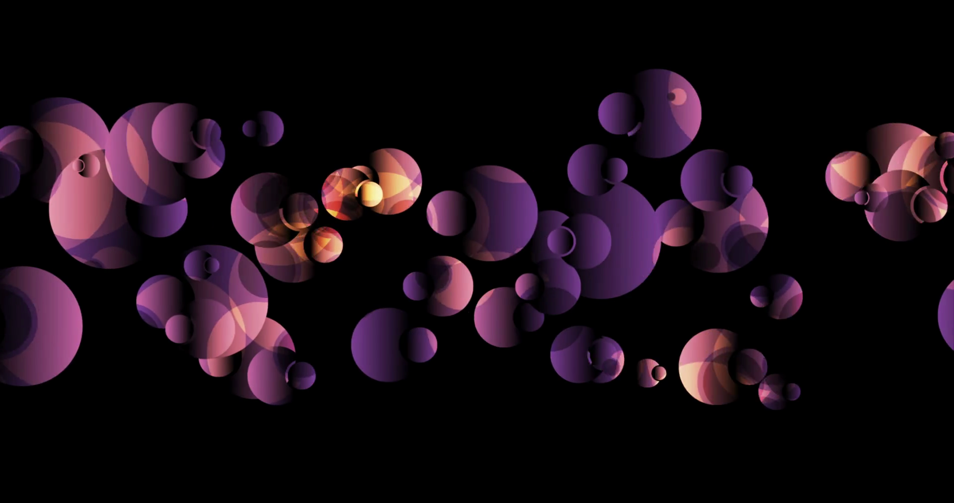 Dark Violet Glossy Circles Abstract Tech Stock Motion Graphics SBV ...