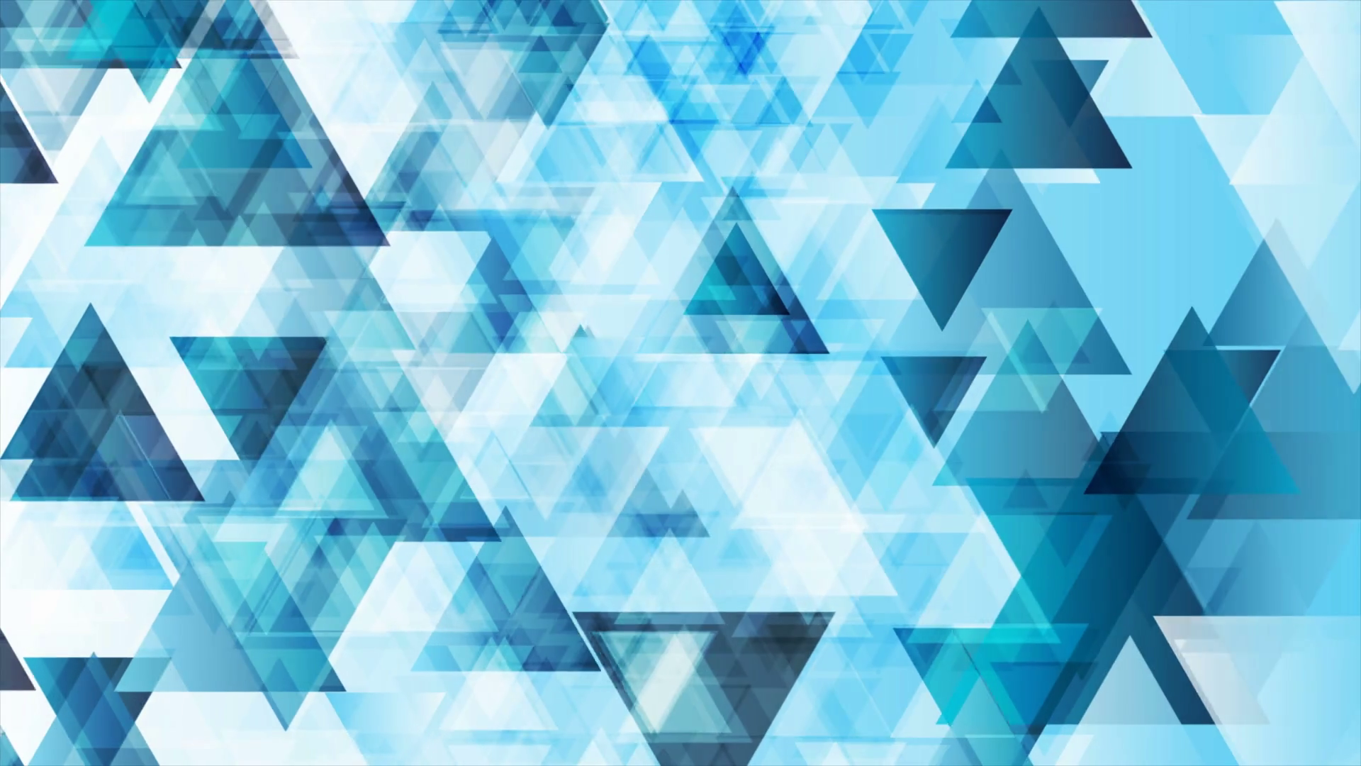 Blue Glossy Triangles Abstract Technology Stock Motion Graphics SBV ...