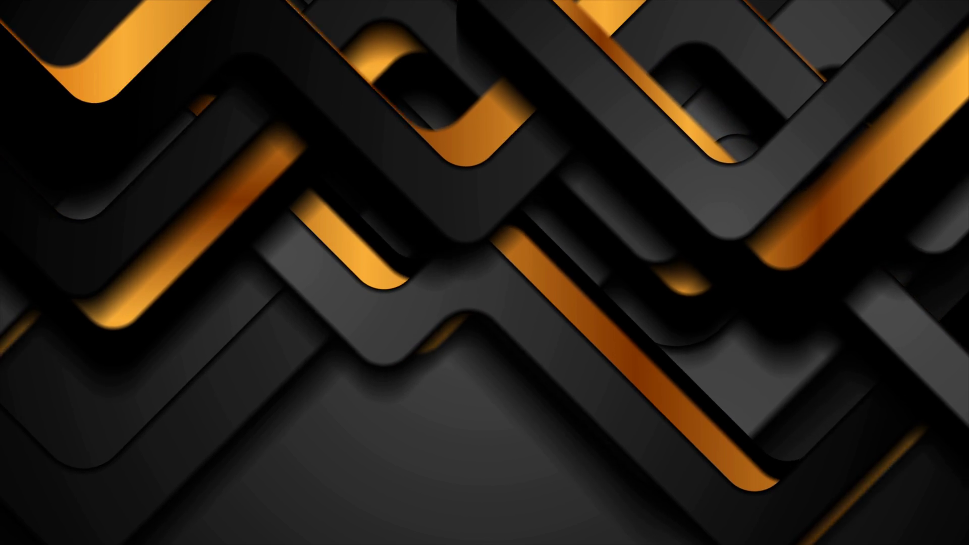 Abstract Black Golden Smooth Curved Stripes Stock Motion Graphics SBV ...