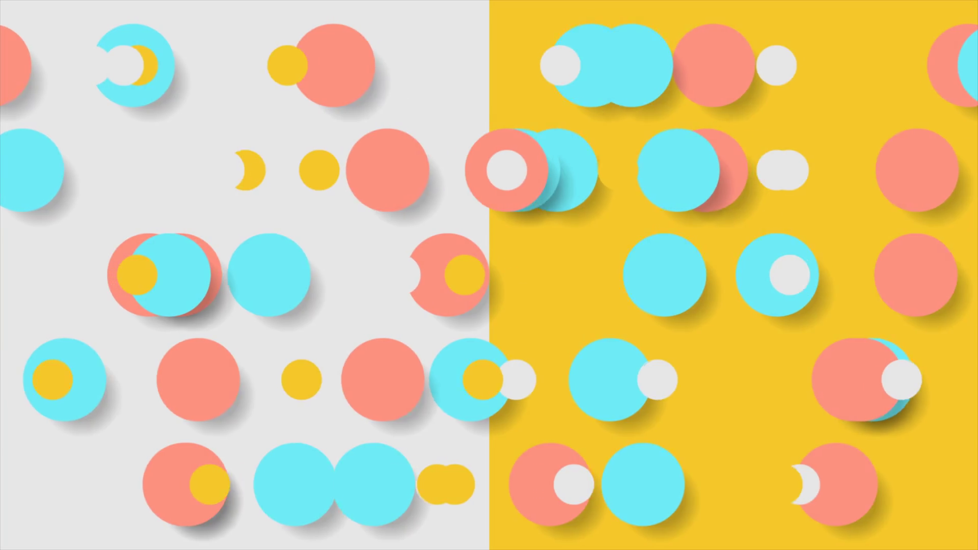 Abstract Contrast Geometric Minimal Colorful Stock Motion Graphics SBV ...