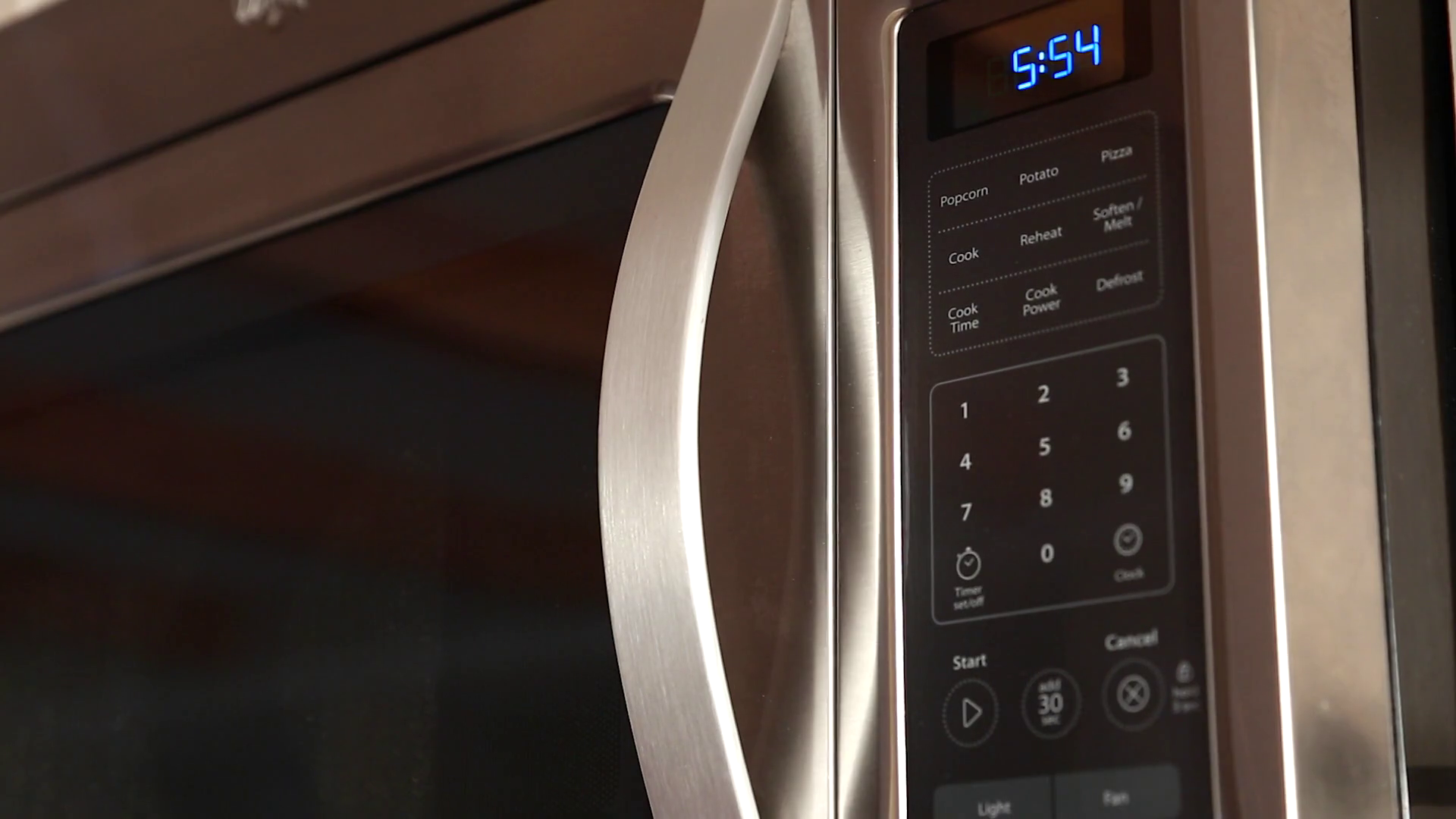 A Timer On Microwave Stock Footage SBV301024291 Storyblocks