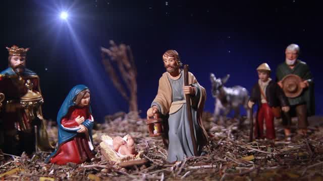 Christmas Nativity Shepherds Stock Footage: Royalty-Free Video Clips ...