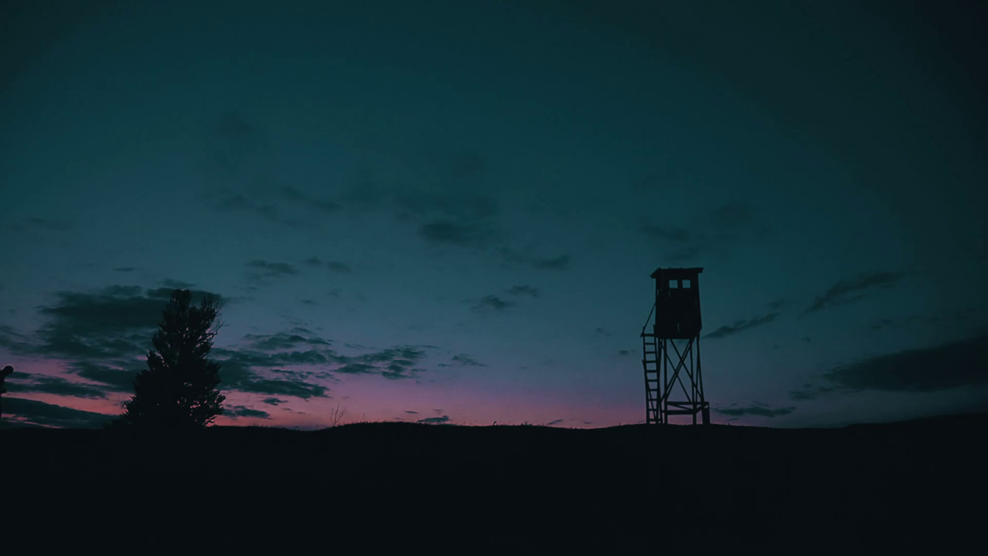 Prisoners and communist militia at midnight. The clip can illustrate