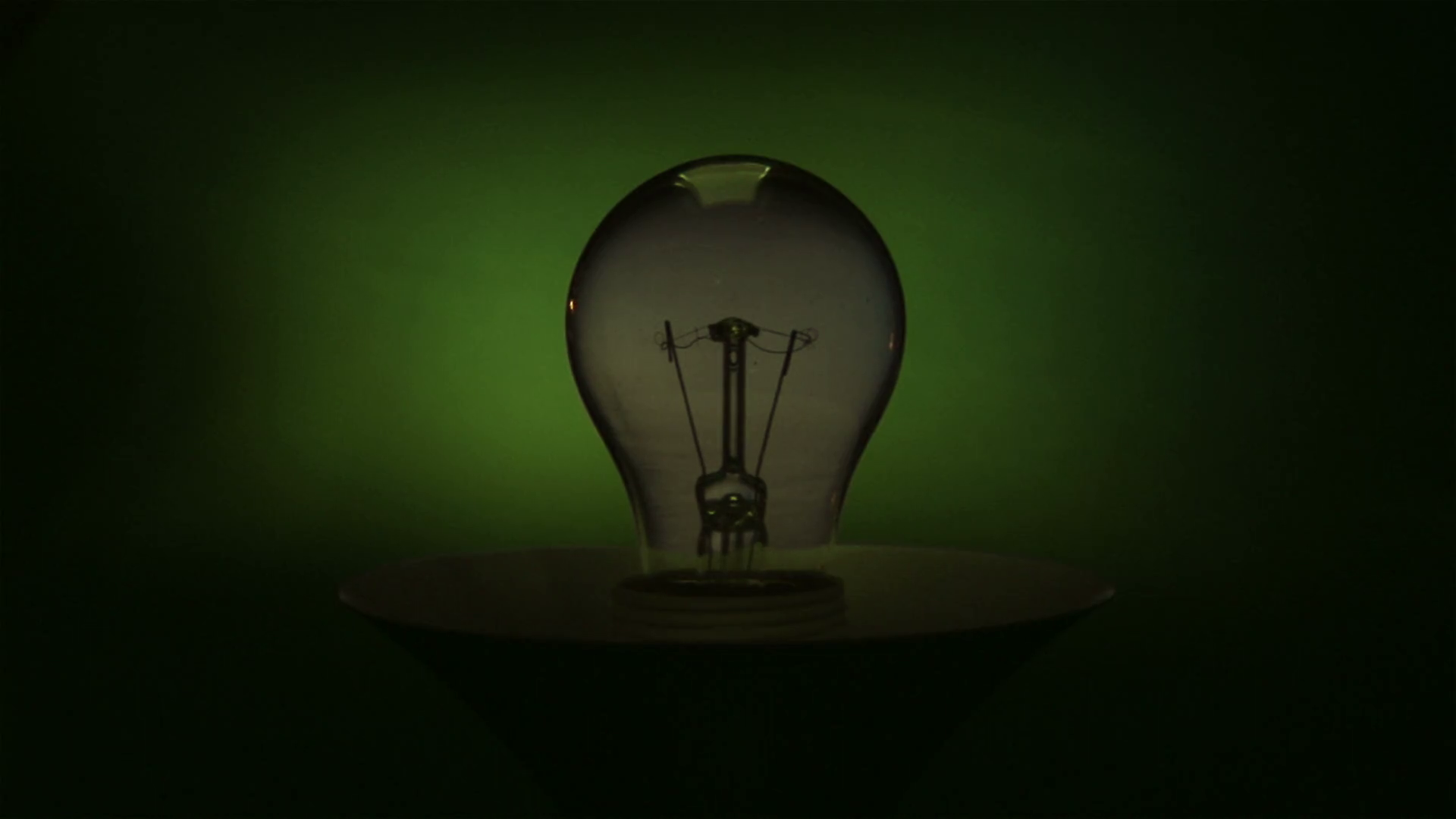 Real Light Bulb Turning On Shine Flickering Stock Footage SBV-300914128 ...