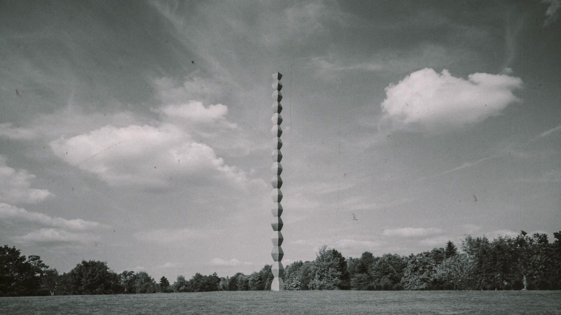 Column Of Infinite Made By Constantin Brancusi In Targu Jiu Romania 