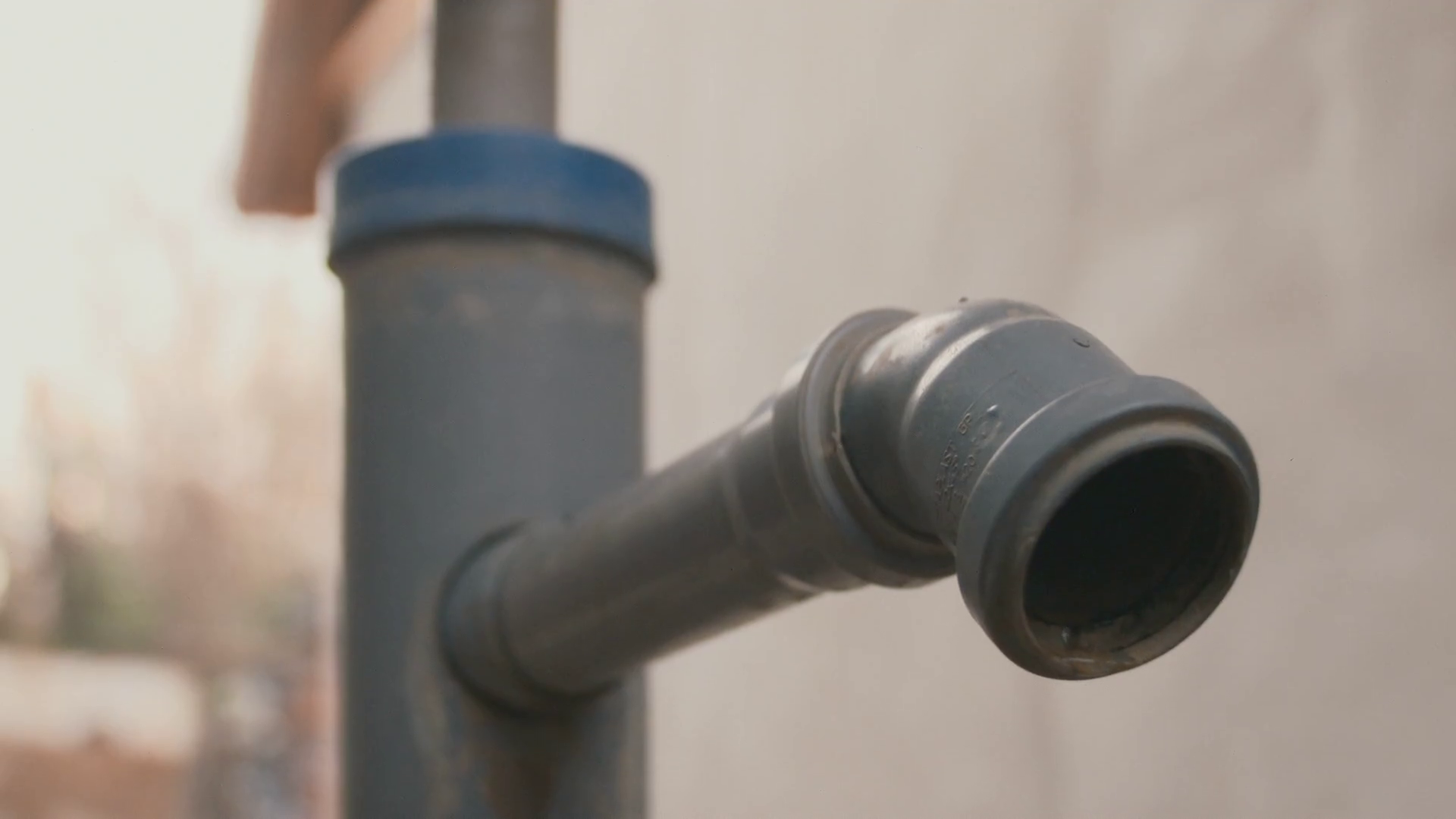 Water Dripping From Pipe Super Slow Motion Stock Footage SBV