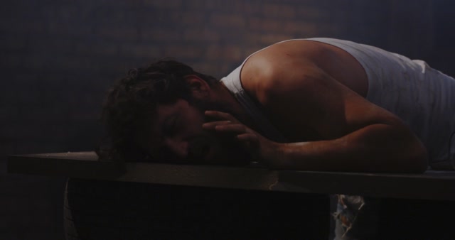 Man Writhing In Pain Stock Footage: Royalty-Free Video Clips - Storyblocks