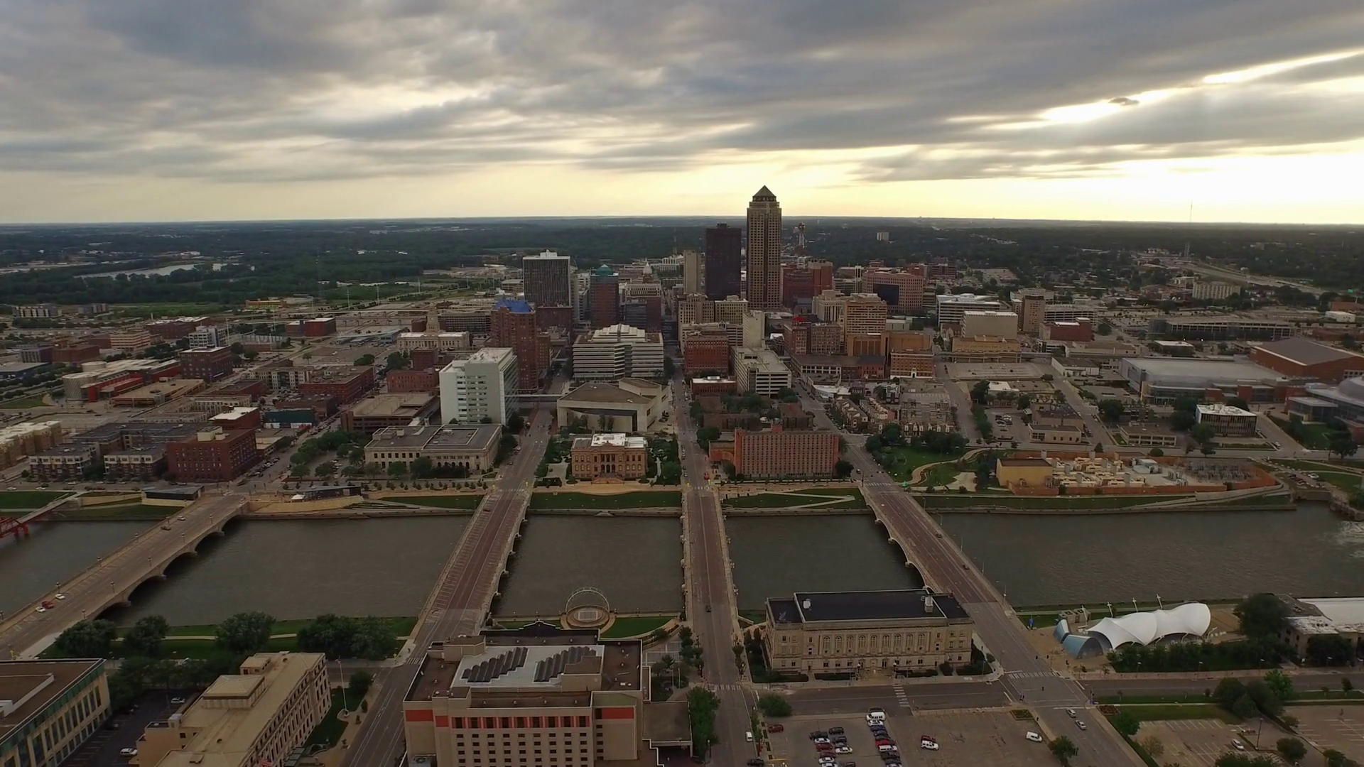 Aerial Iowa Des Moines Stock Footage SBV302643388 Storyblocks