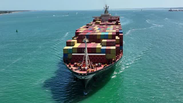 Container Vessel Stock Footage: Royalty-Free Video Clips - Storyblocks
