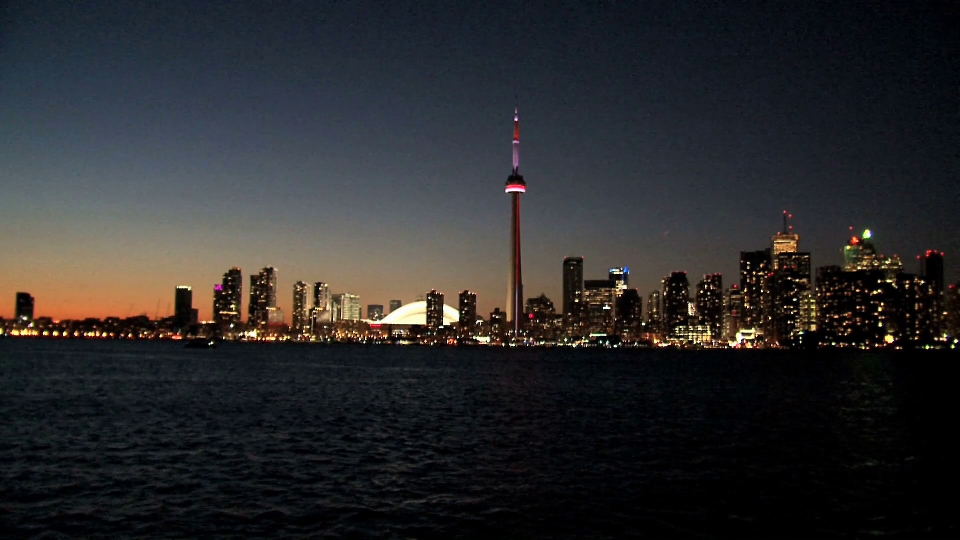 Cn Tower At Night Toronto Canada Stock Footage SBV-300305980 - Storyblocks