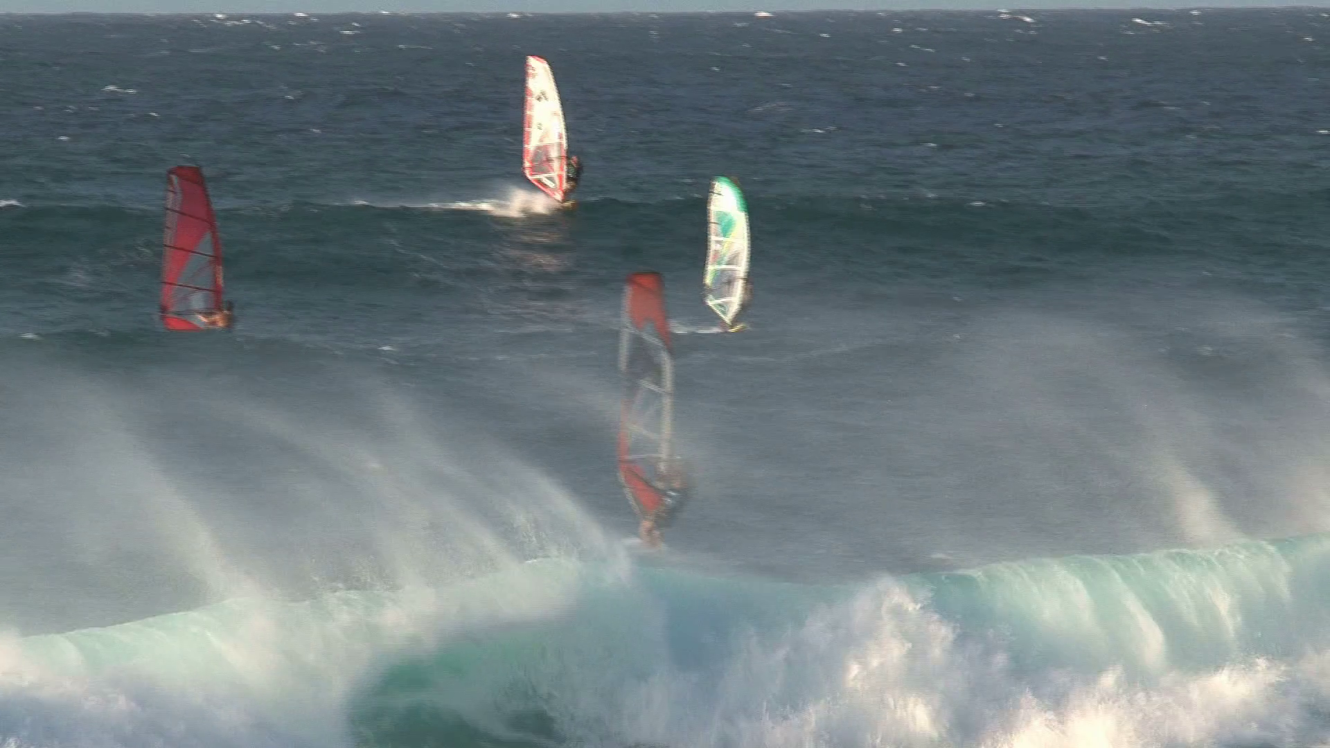 Windsurfing In Maui Hawaii Stock Footage SBV300788985 Storyblocks