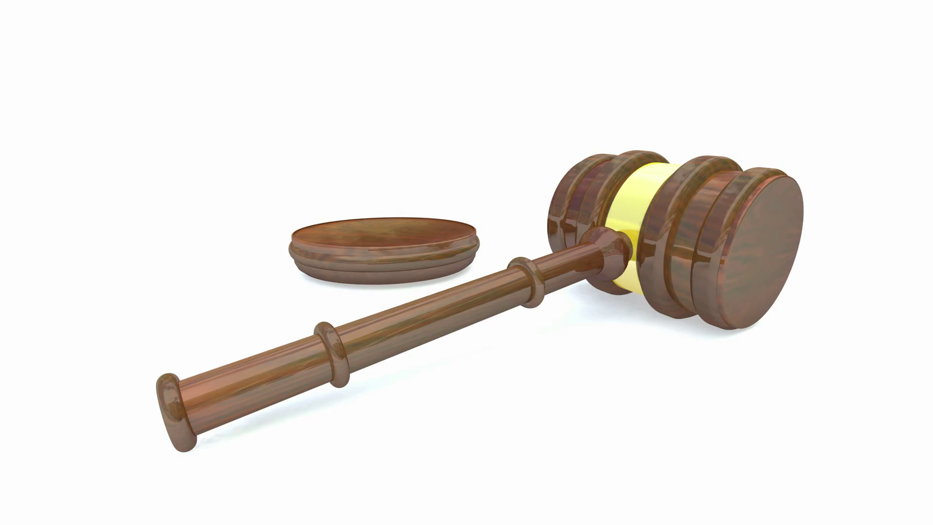 Online Auction Bid Gavel Animated Video Stock Motion Graphics SBV